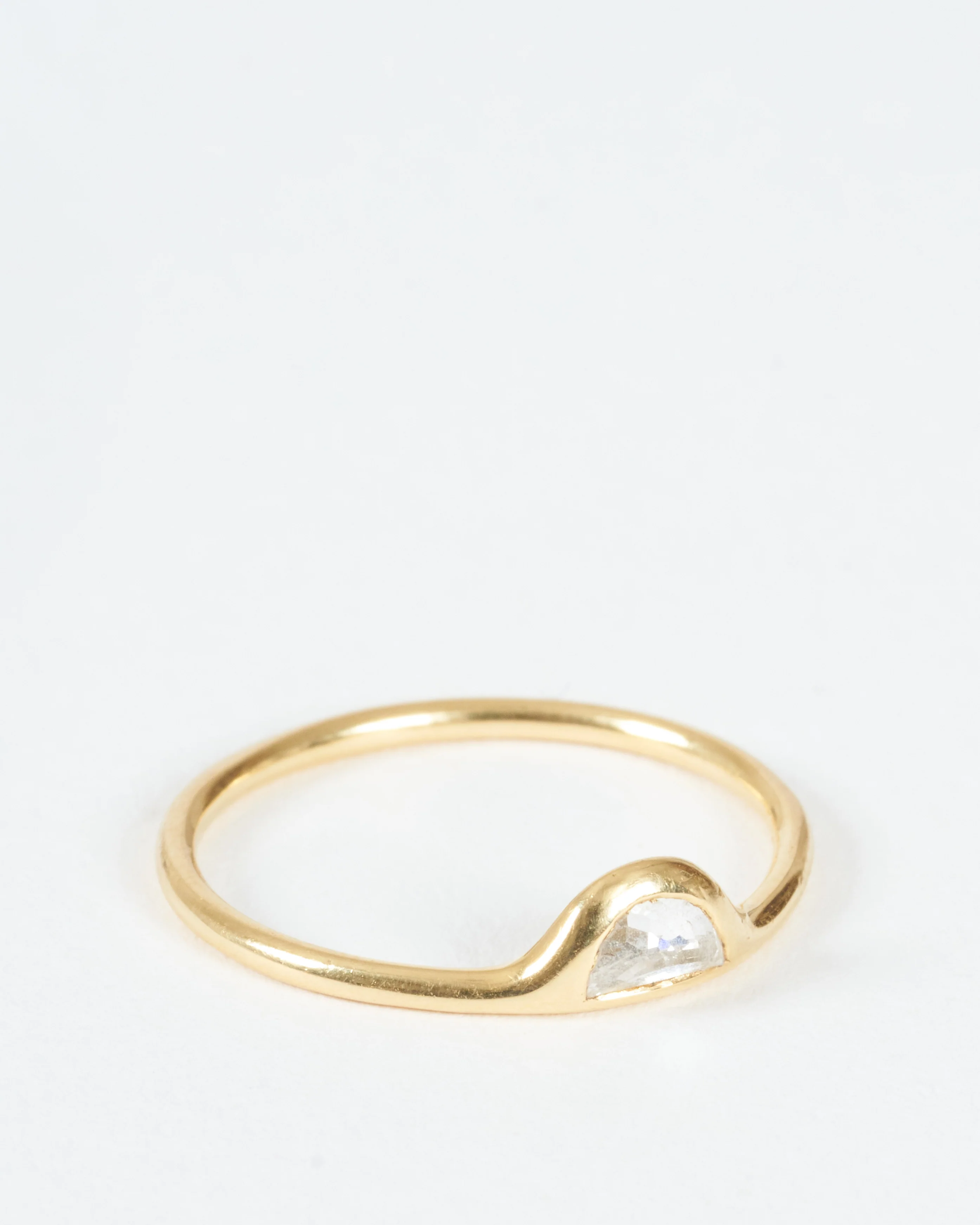 mini shape ring - half moon - Image 3