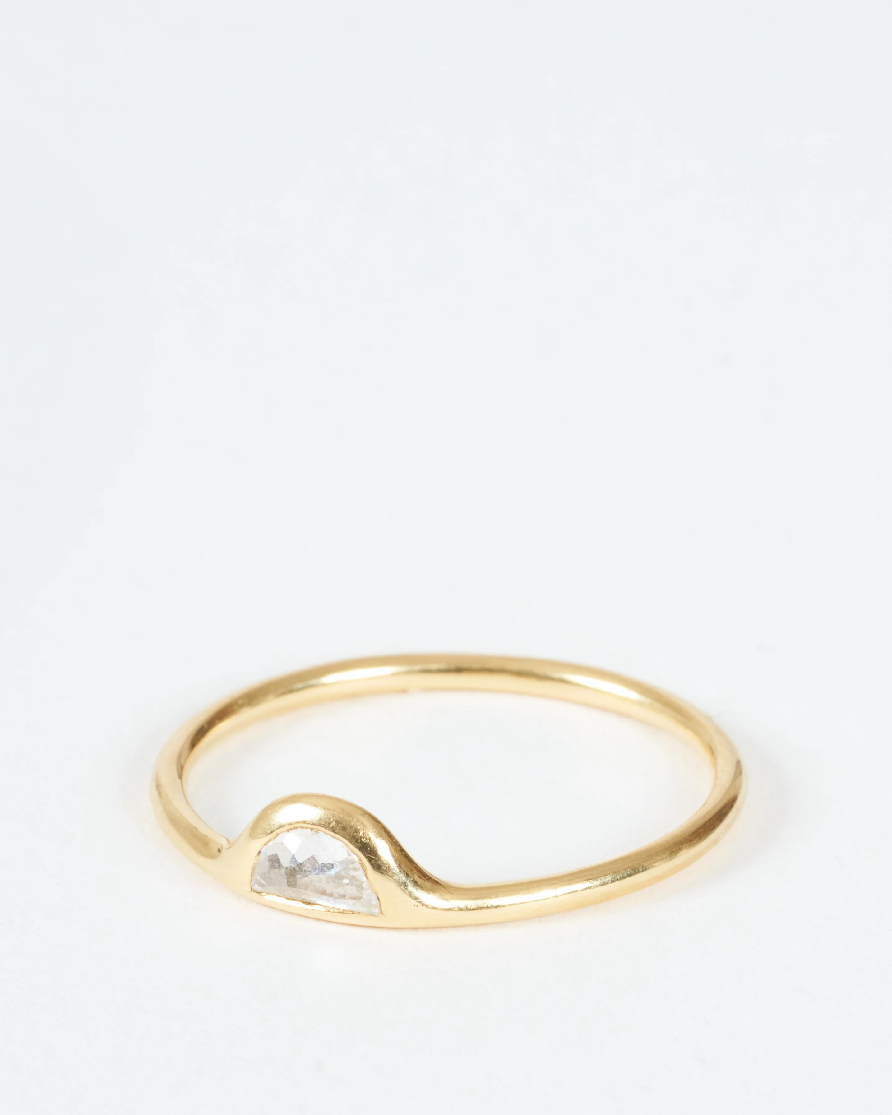 mini shape ring - half moon - Image 4