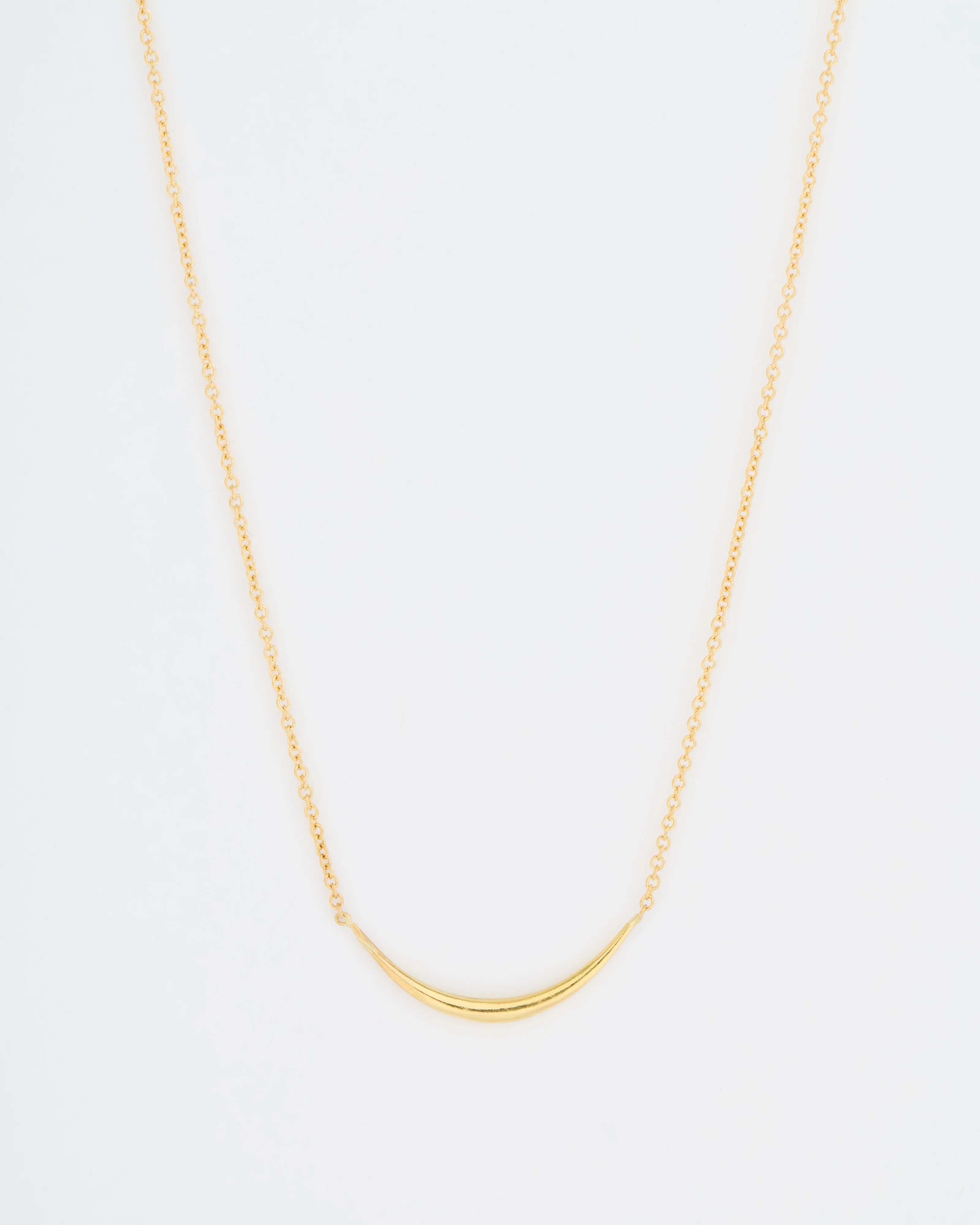 solid arch necklace