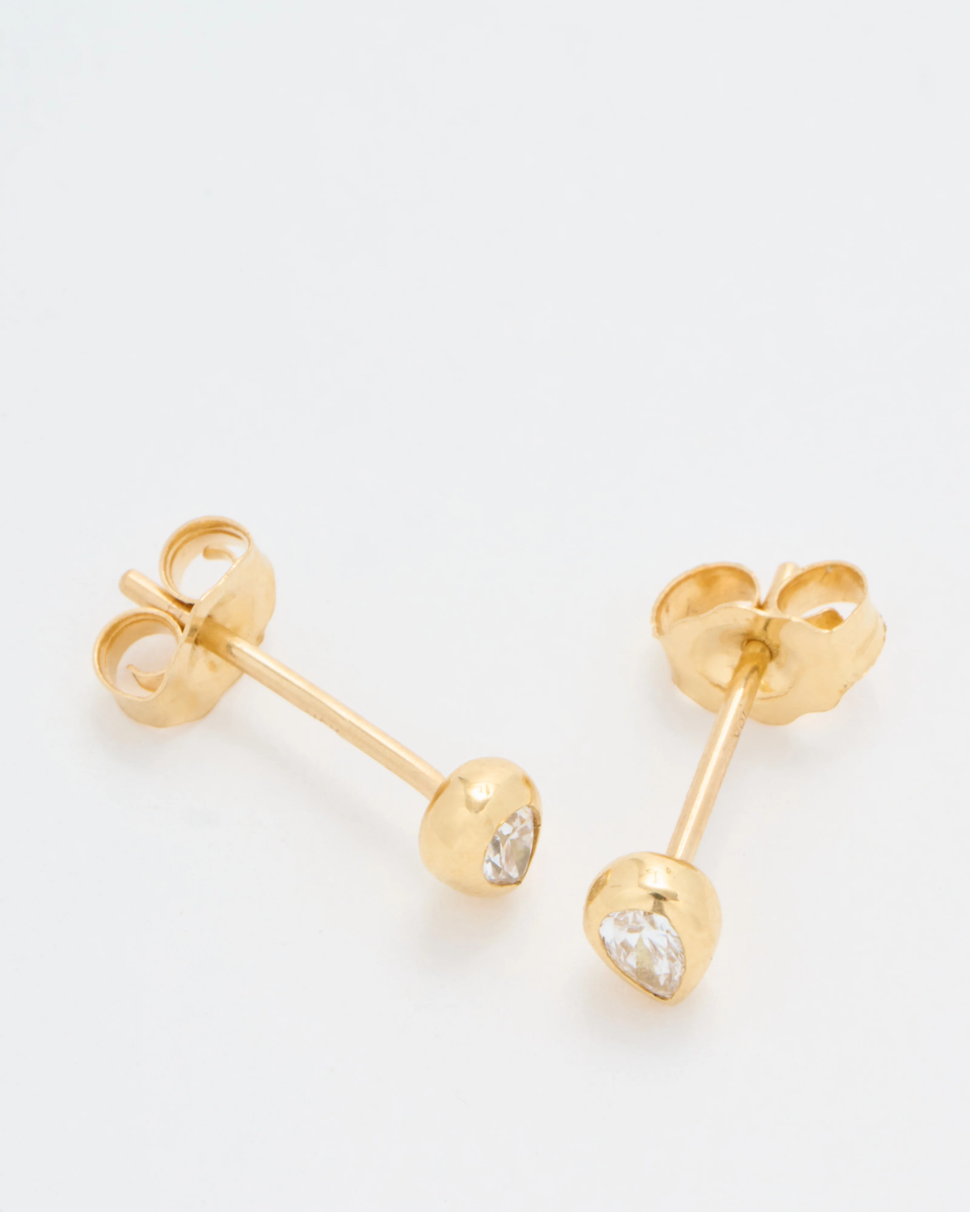 tiny pear studs - Image 3