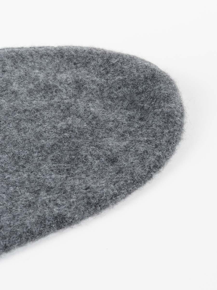 felted hat - charcoal - Image 2