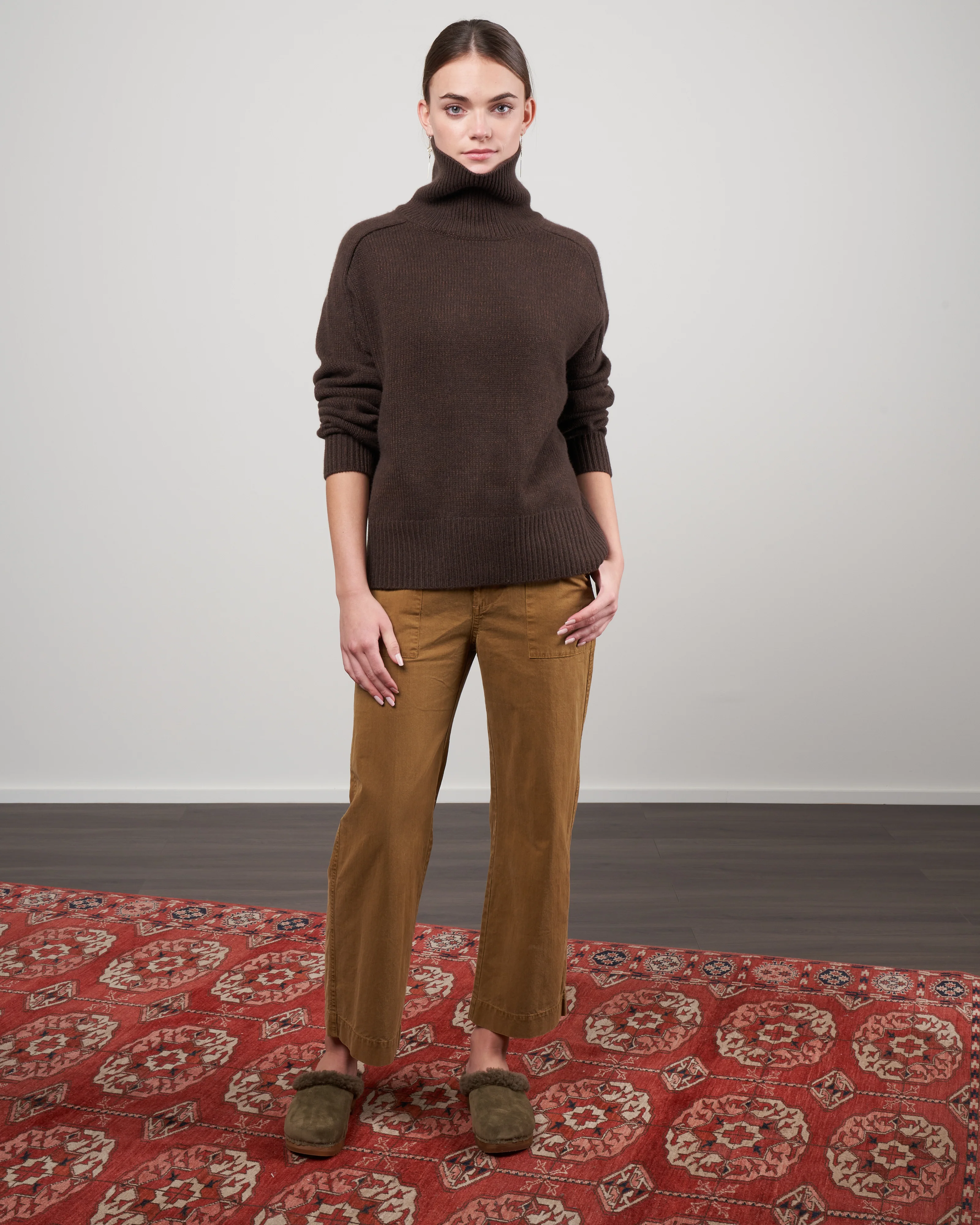 perfect turtleneck - tweed - Image 3