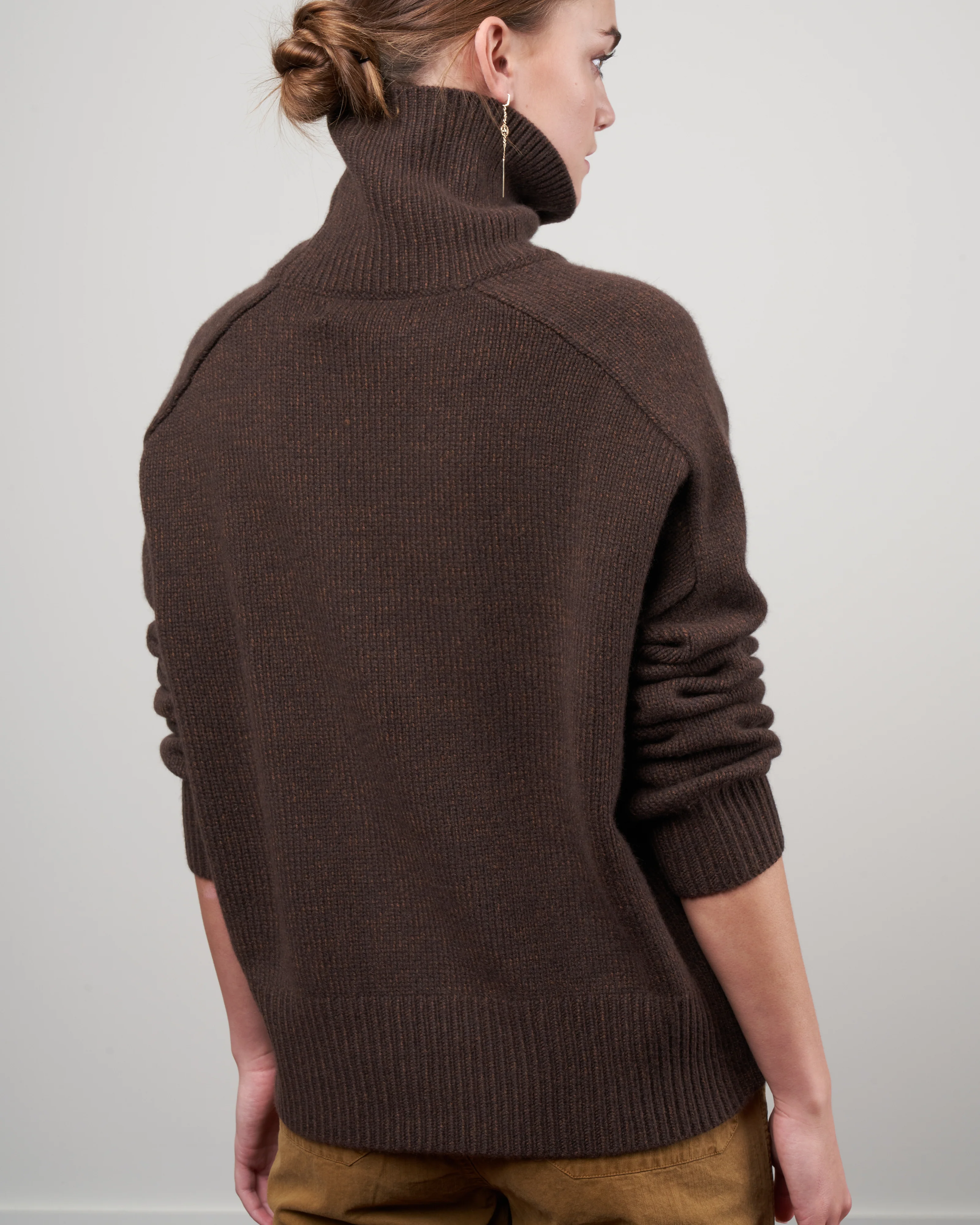 perfect turtleneck - tweed - Image 5