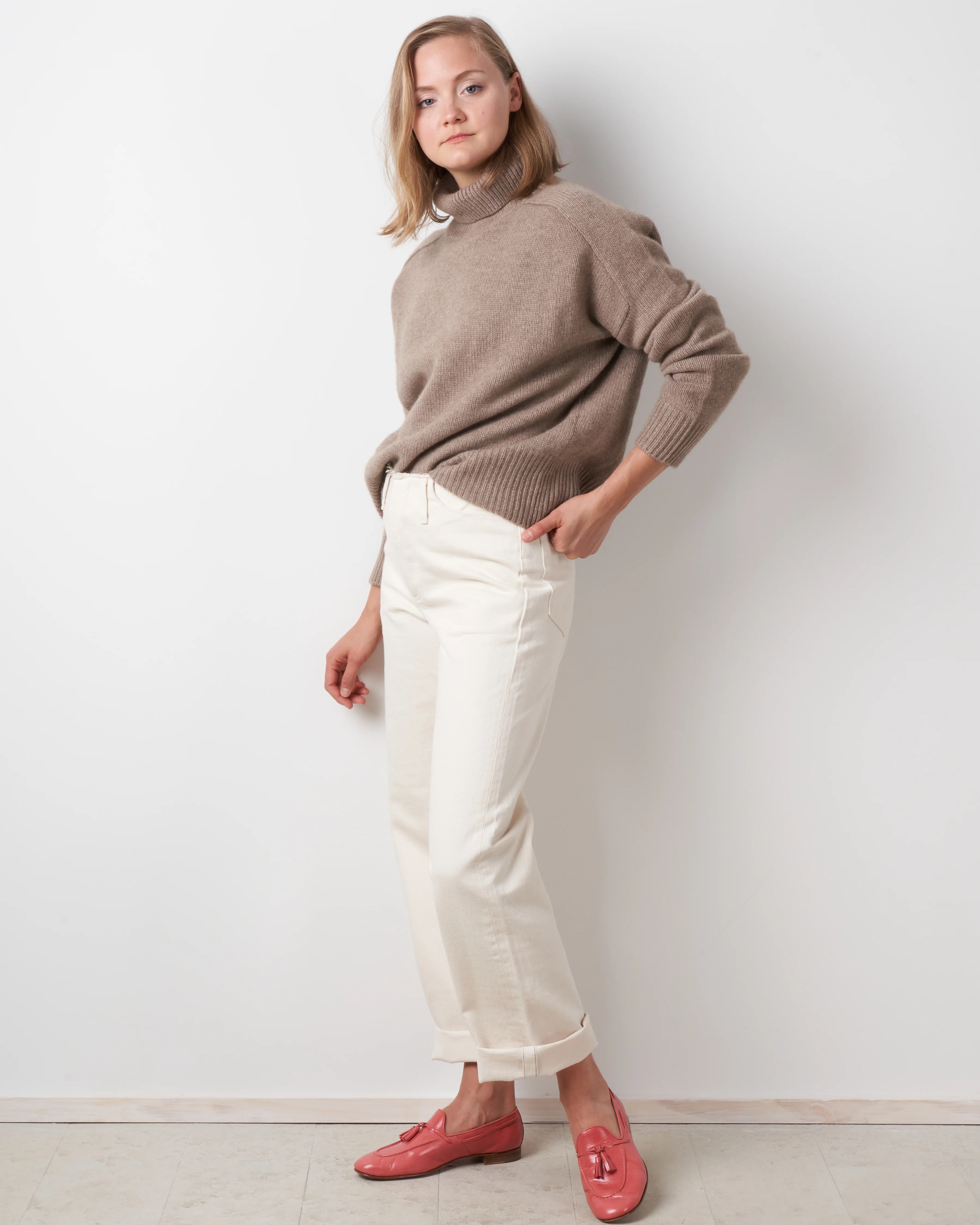 perfect turtleneck - biscuit - Image 4