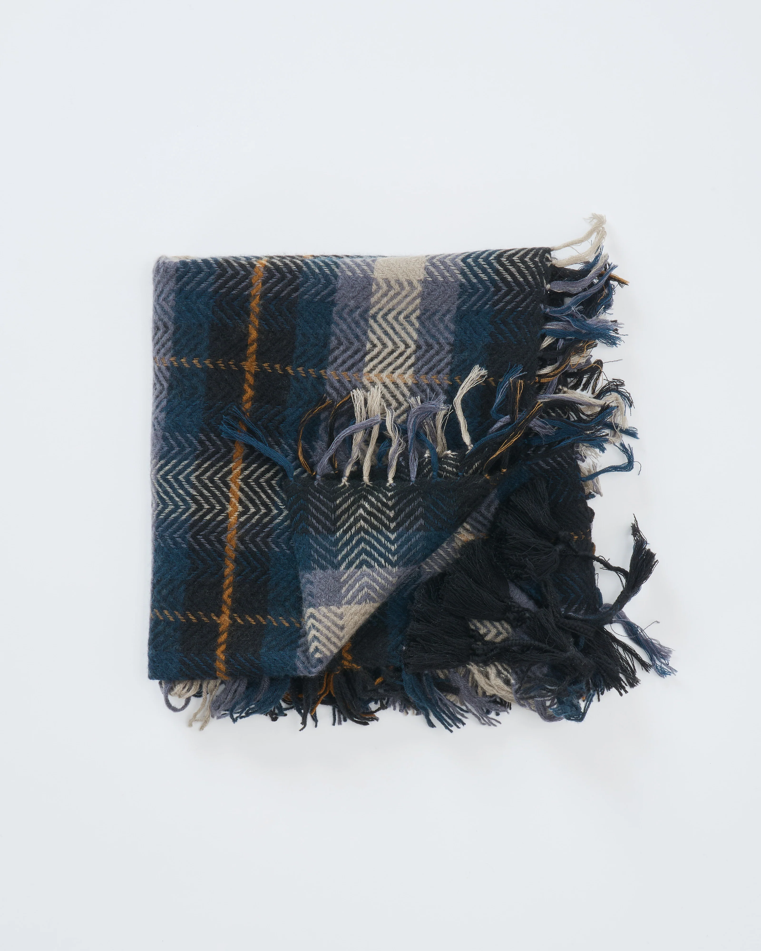 fran plaid with tassels - Image 3