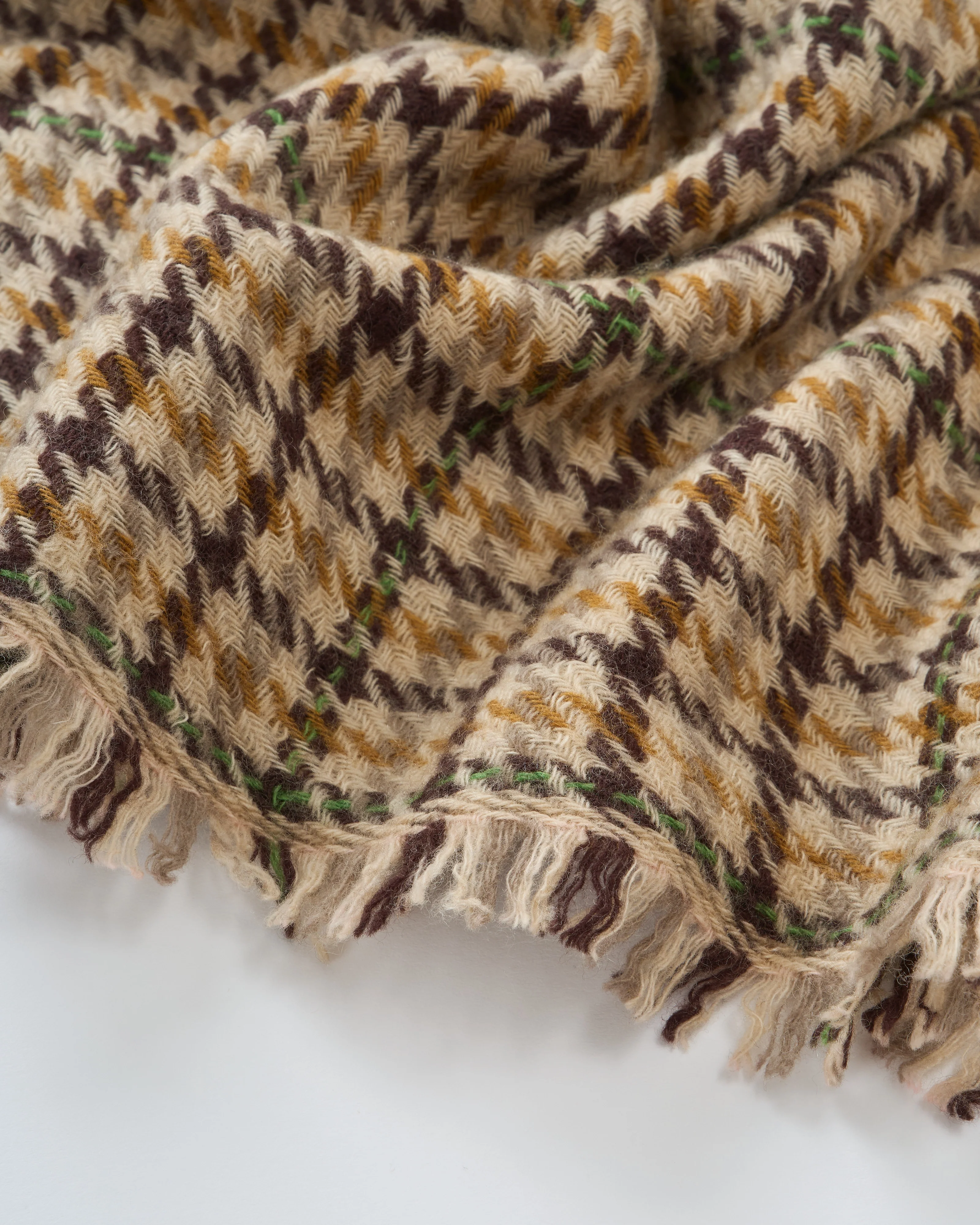 maho plaid with fringe - Image 2