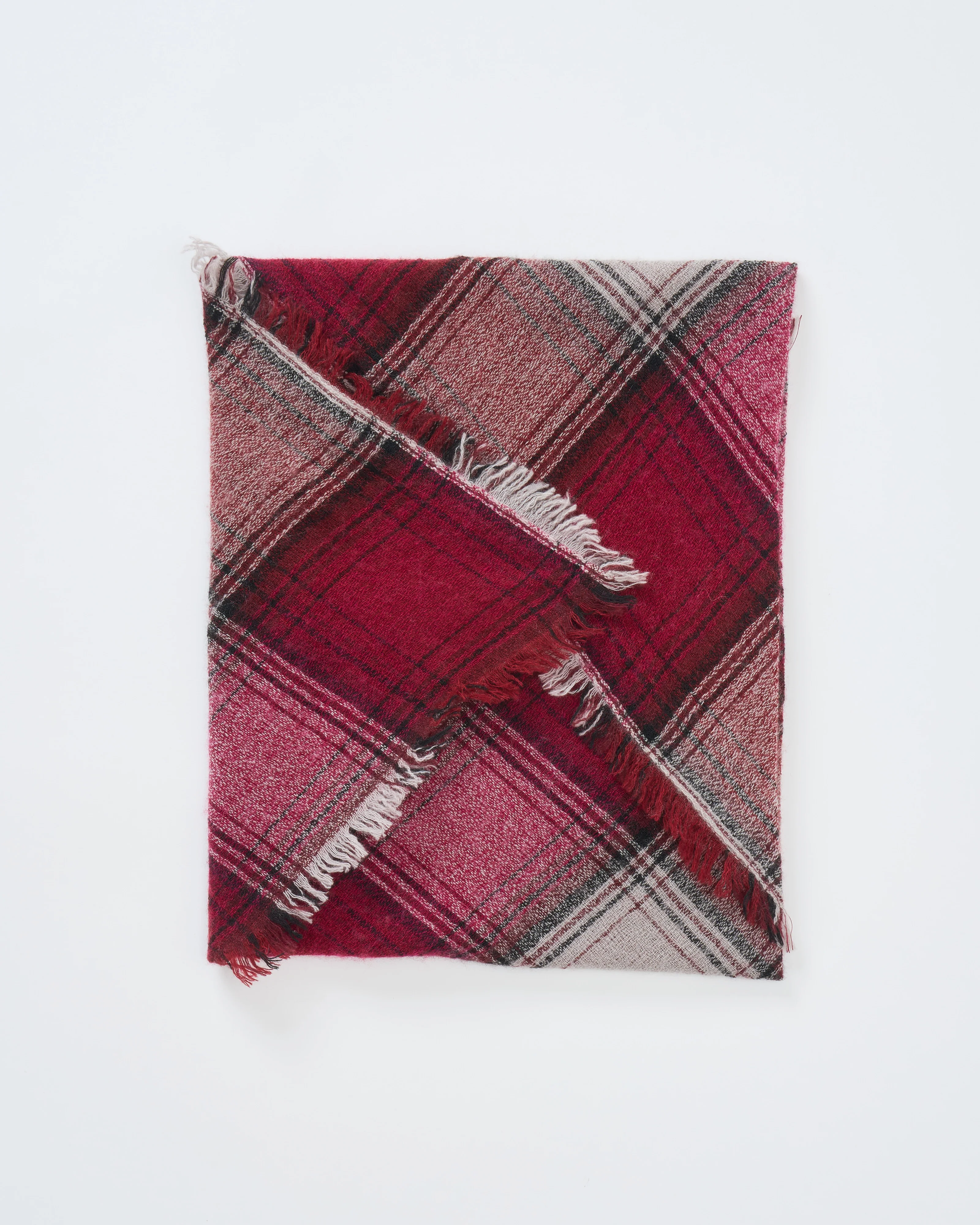 malia plaid with fringe - Image 3