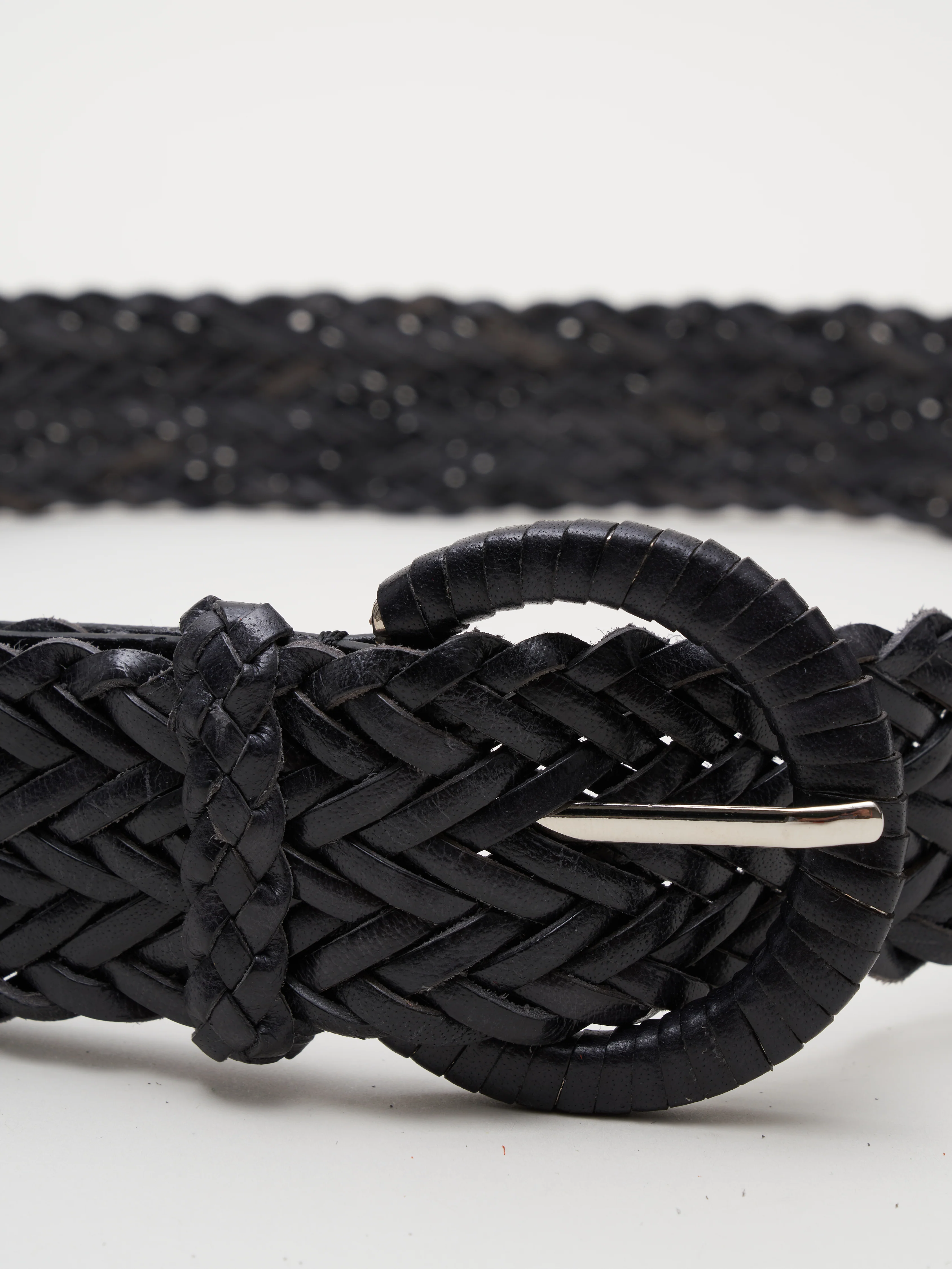 woven belt - black - Image 2
