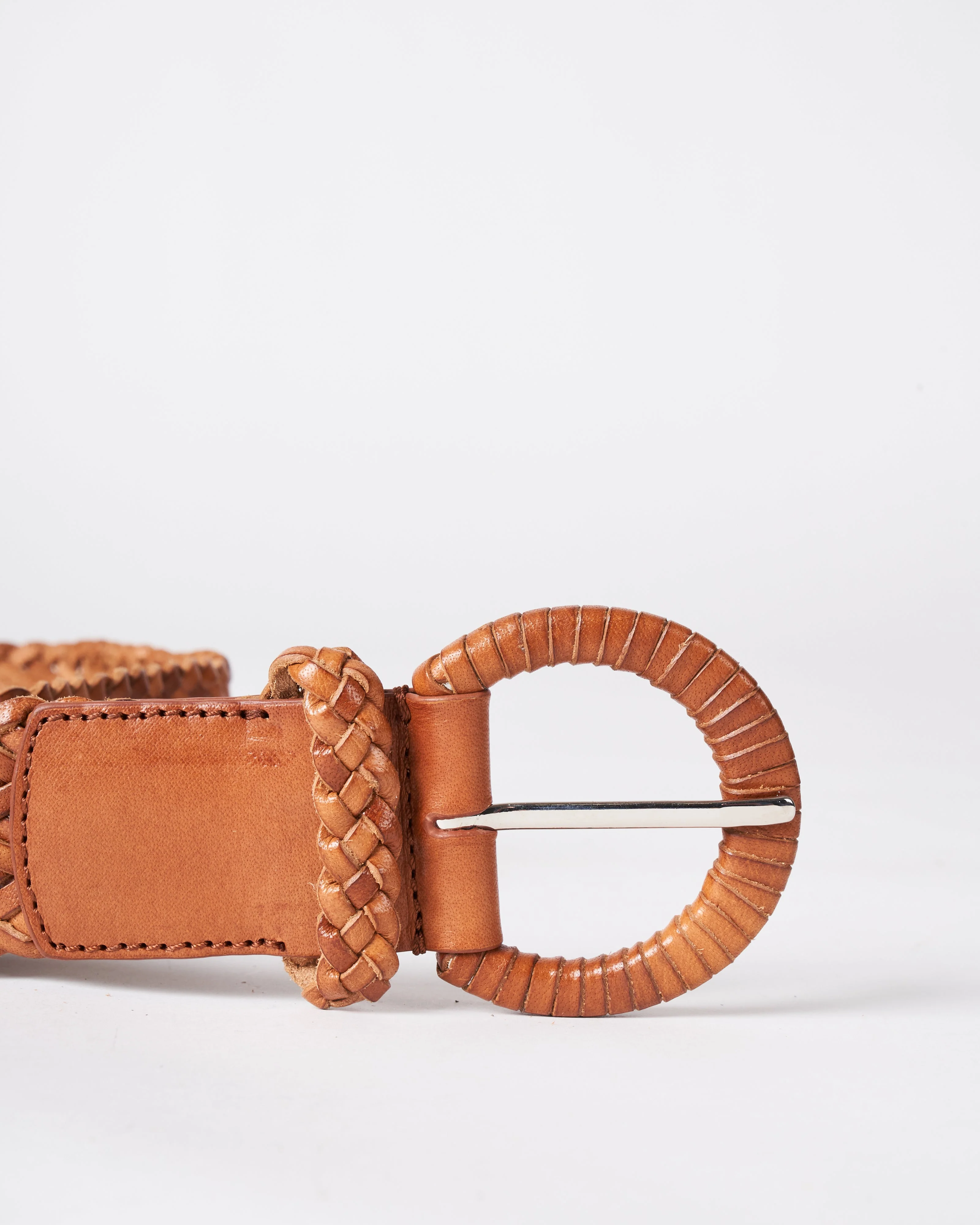16ply belt - tan leather - Image 4
