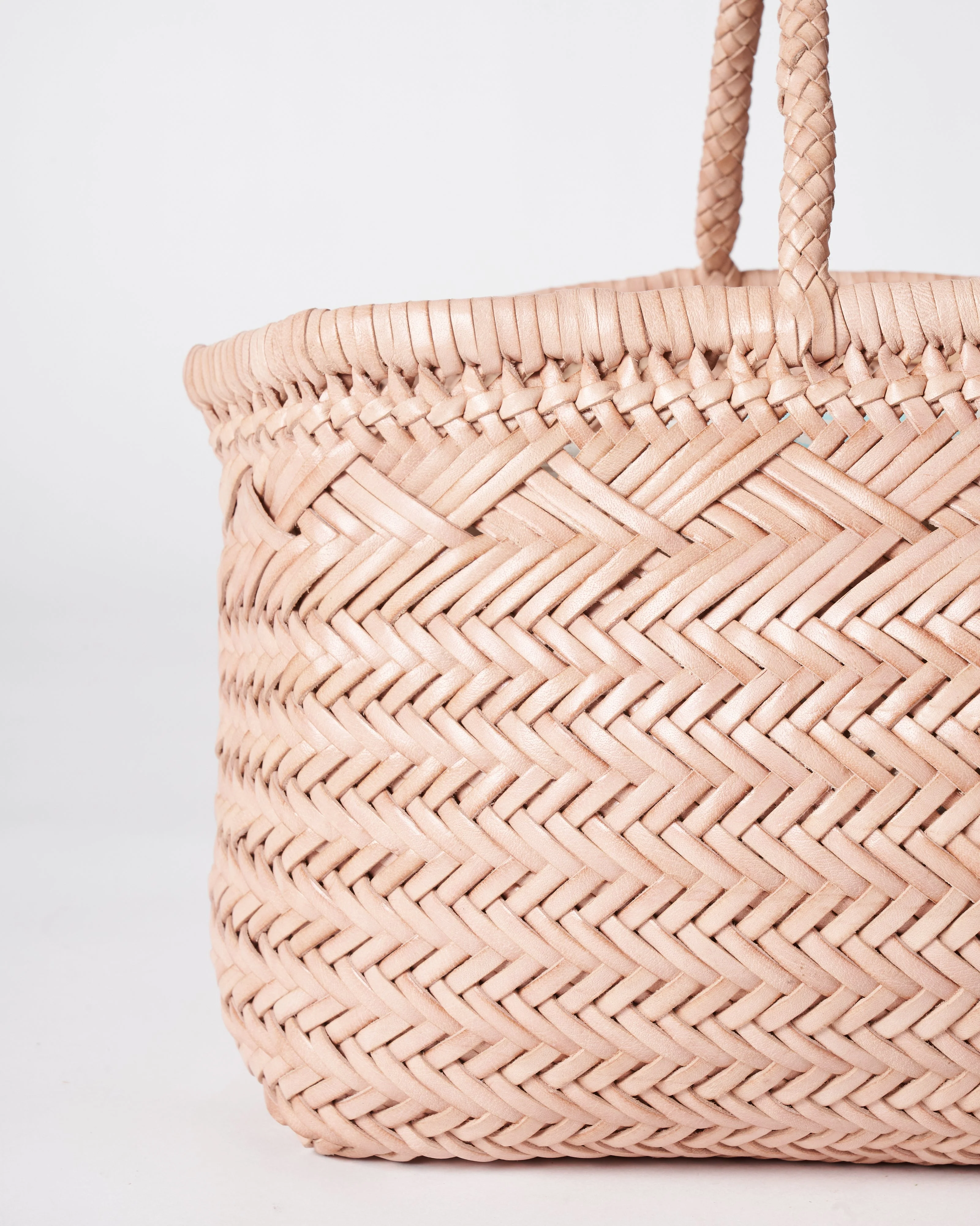 bamboo triple jump big-6 lines border - natural leather - Image 3
