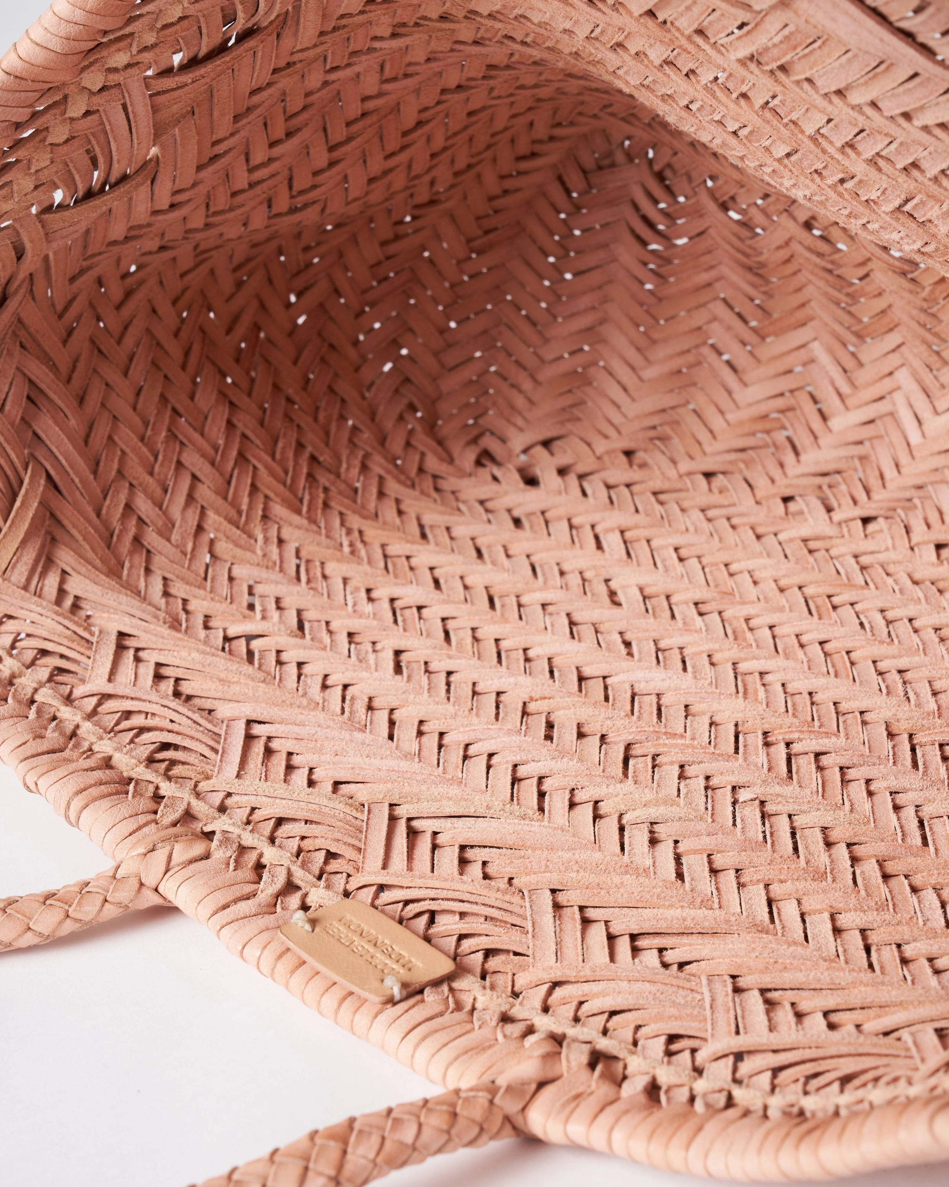 bamboo triple jump big-6 lines border - natural leather - Image 4