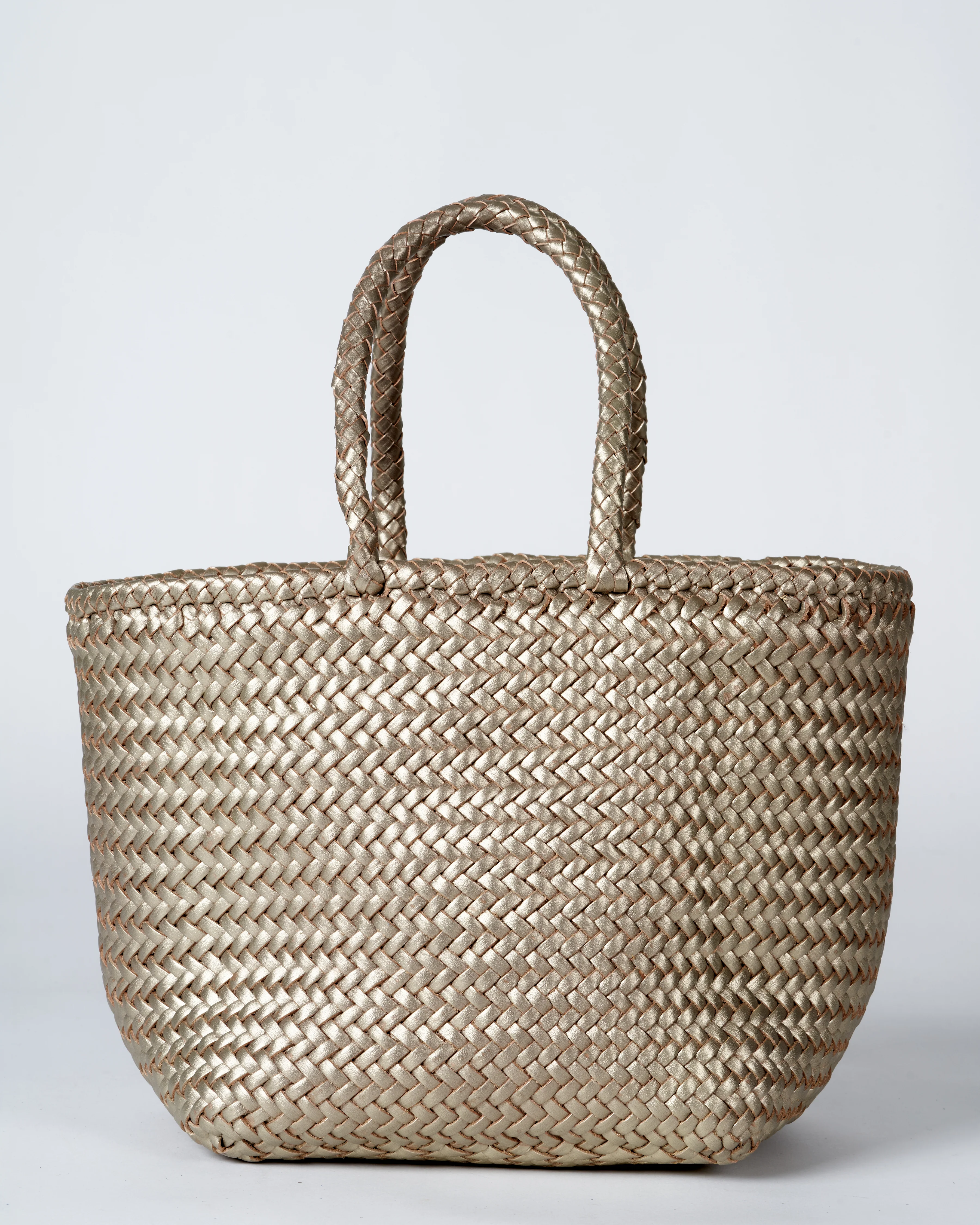 grace basket small - pewter
