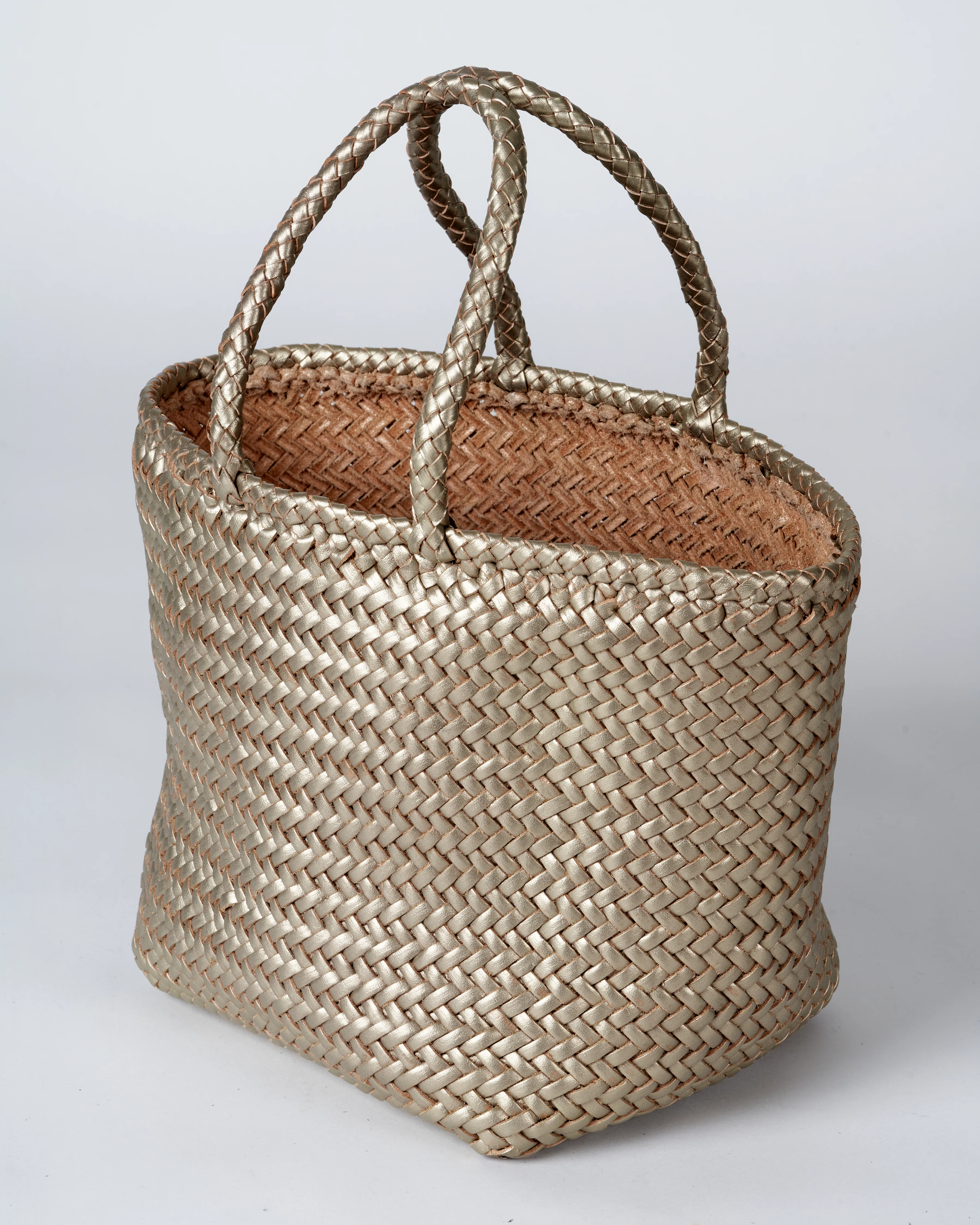 grace basket small - pewter - Image 3