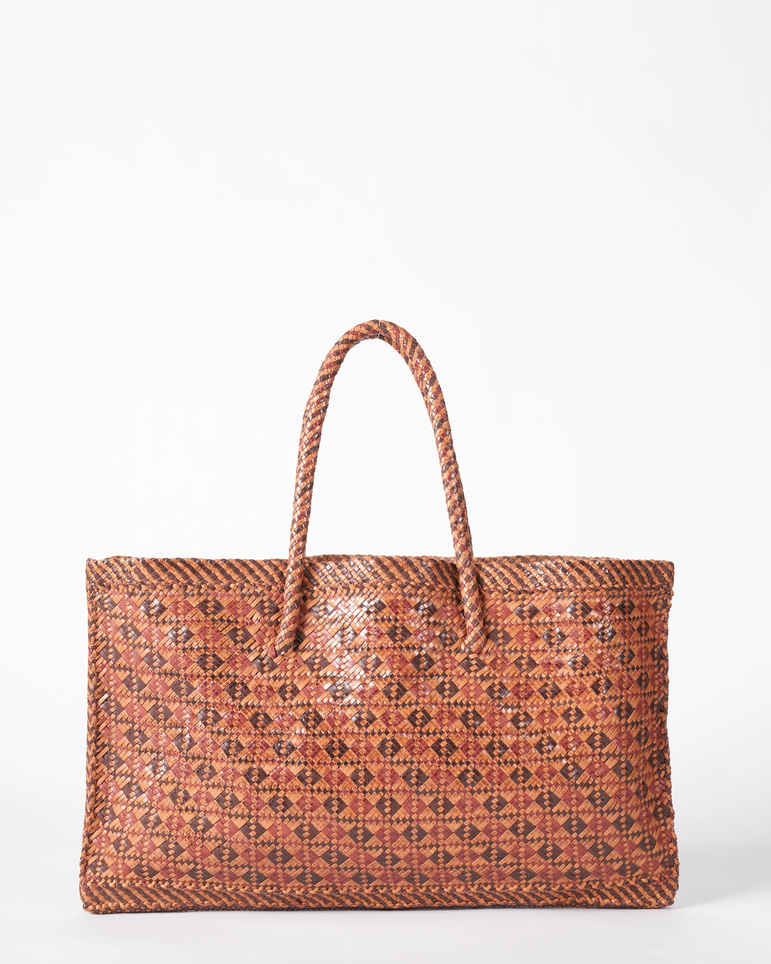 maori kete - burnished leather - Image 2