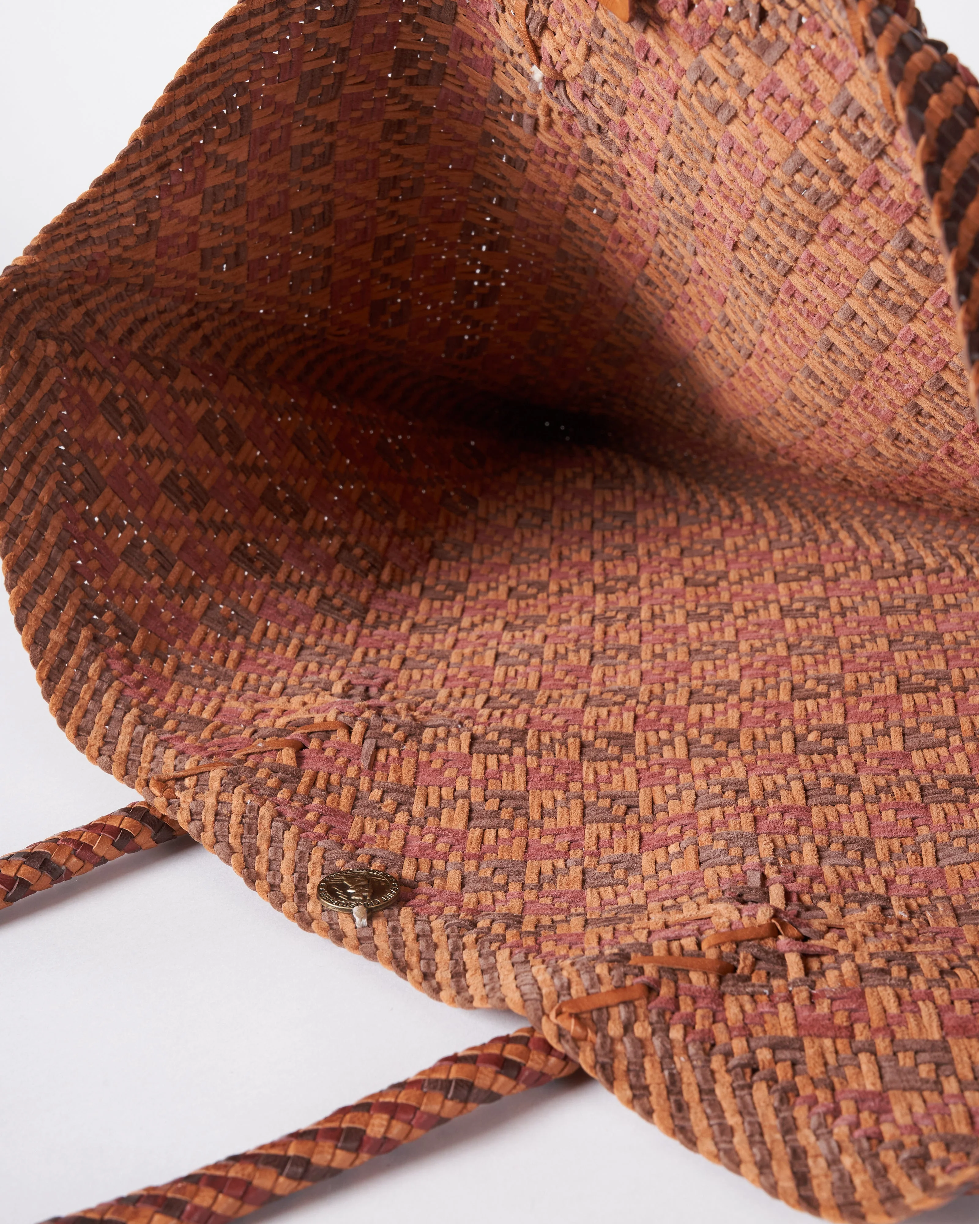 maori kete - burnished leather - Image 5