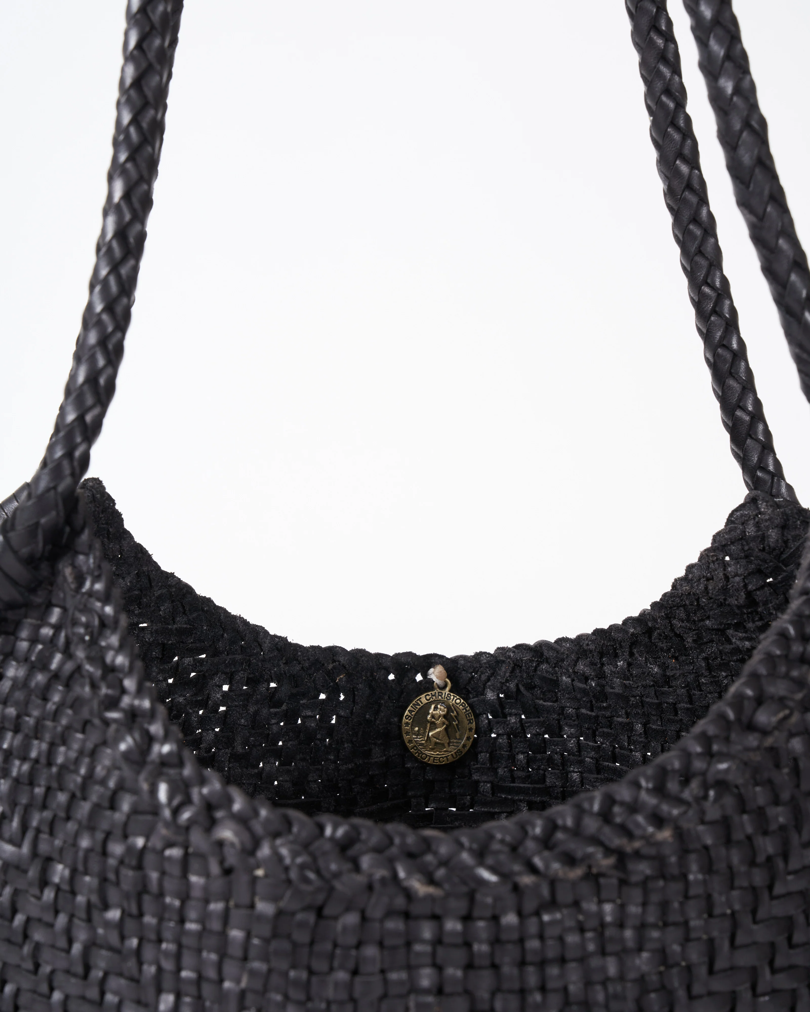 minga tote - black leather - Image 3