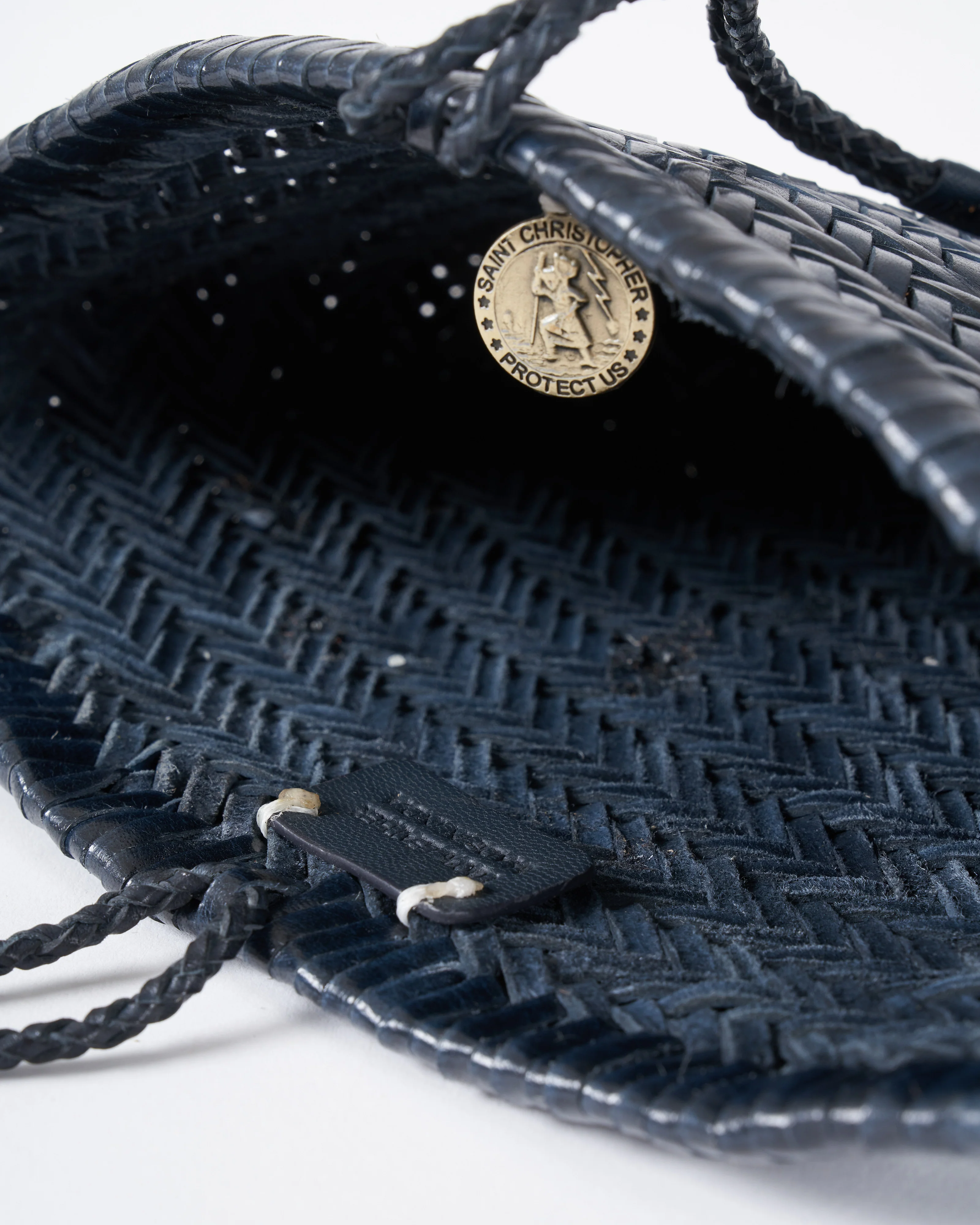 minsu crossbody - marine leather - Image 3