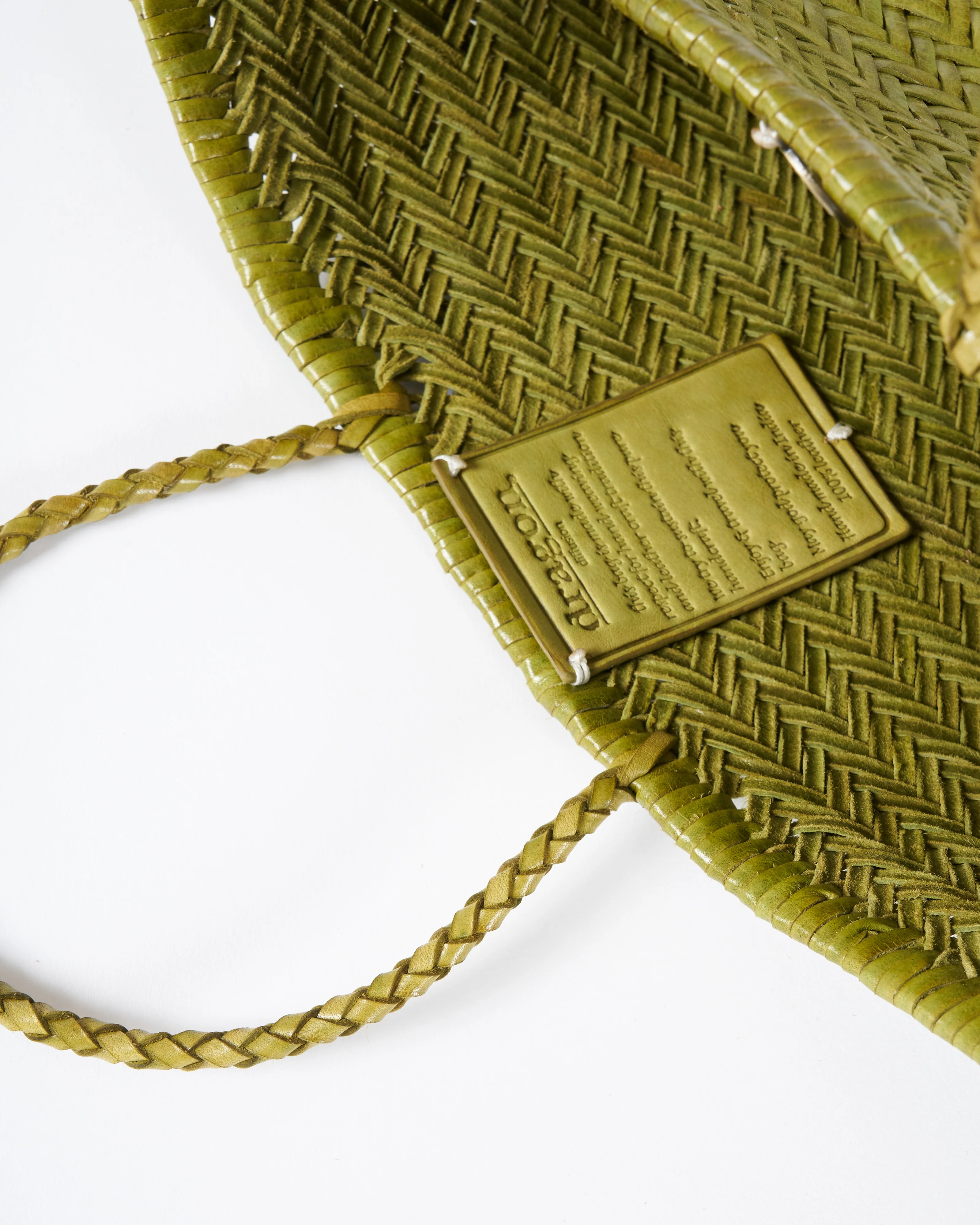 triple jump mini - green leather - Image 3