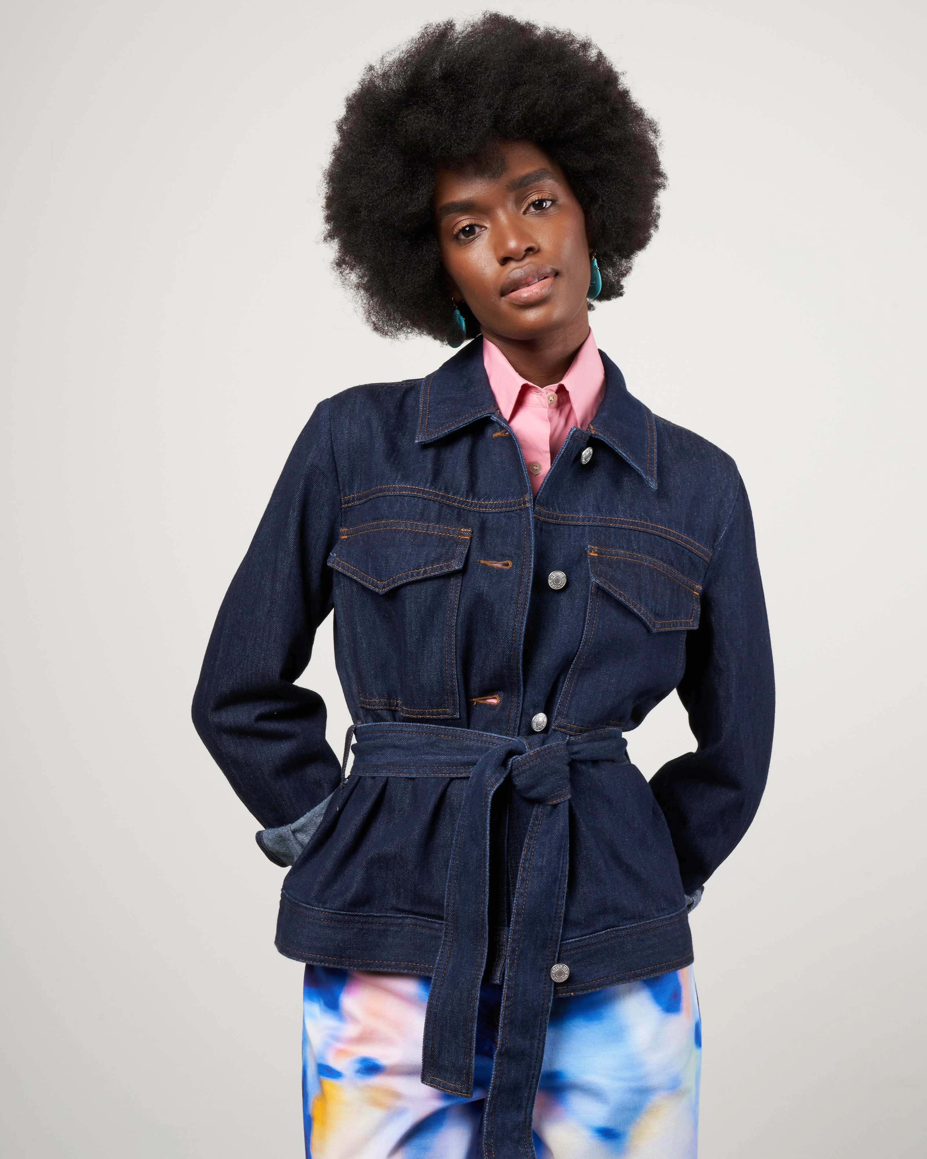 vionas jacket - indigo 507 - Image 2