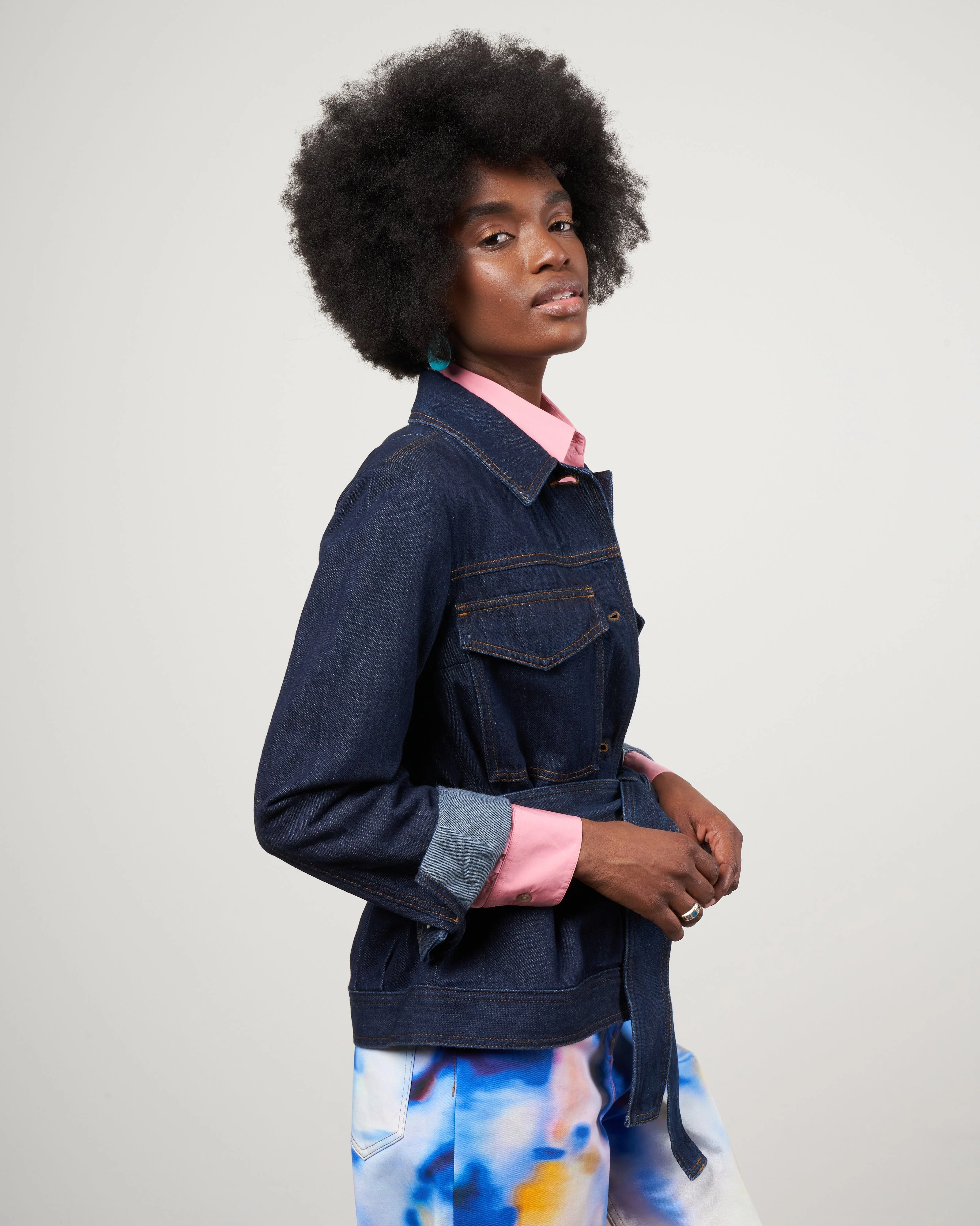 vionas jacket - indigo 507 - Image 3