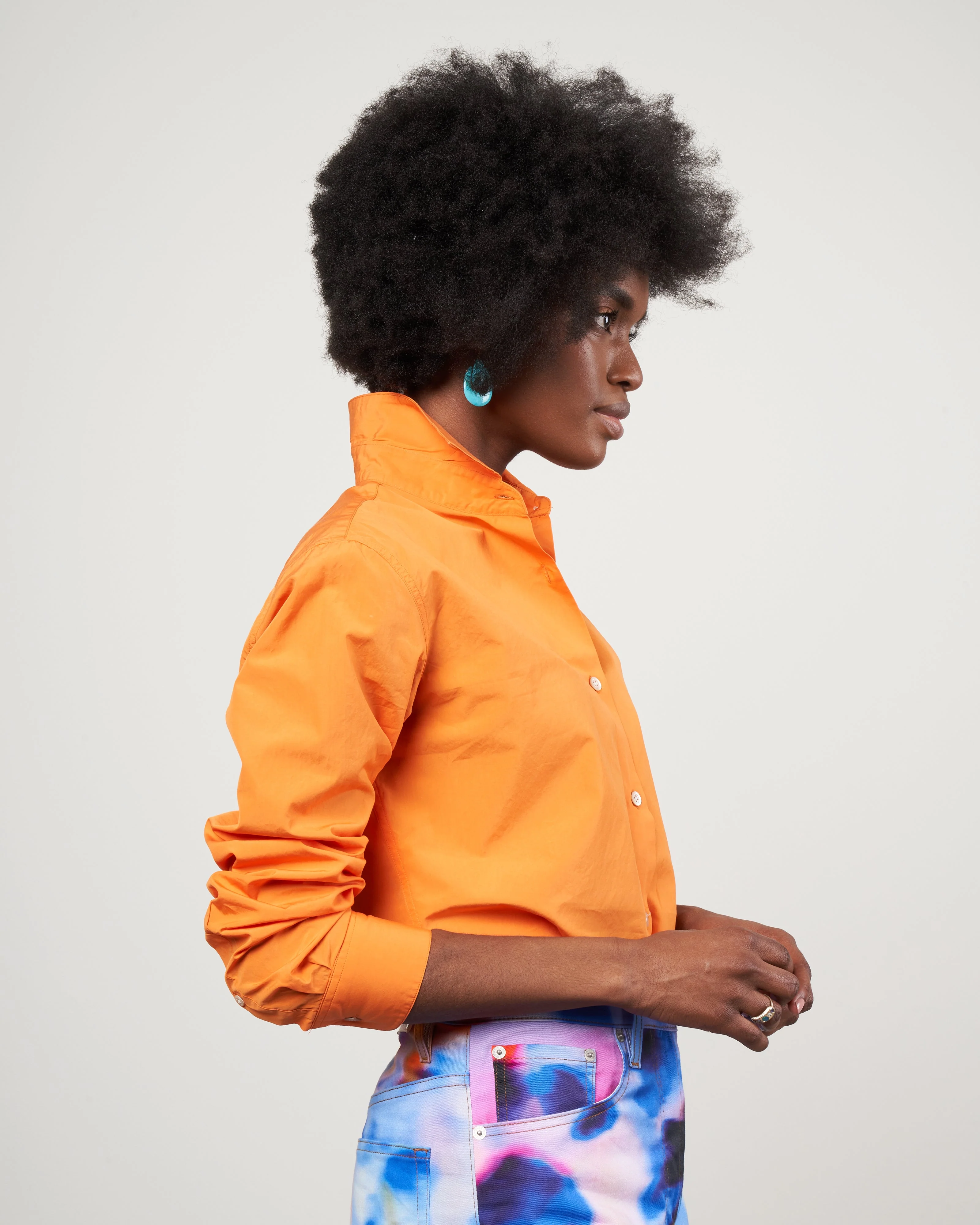 clavelly shirt - orange 353 - Image 2