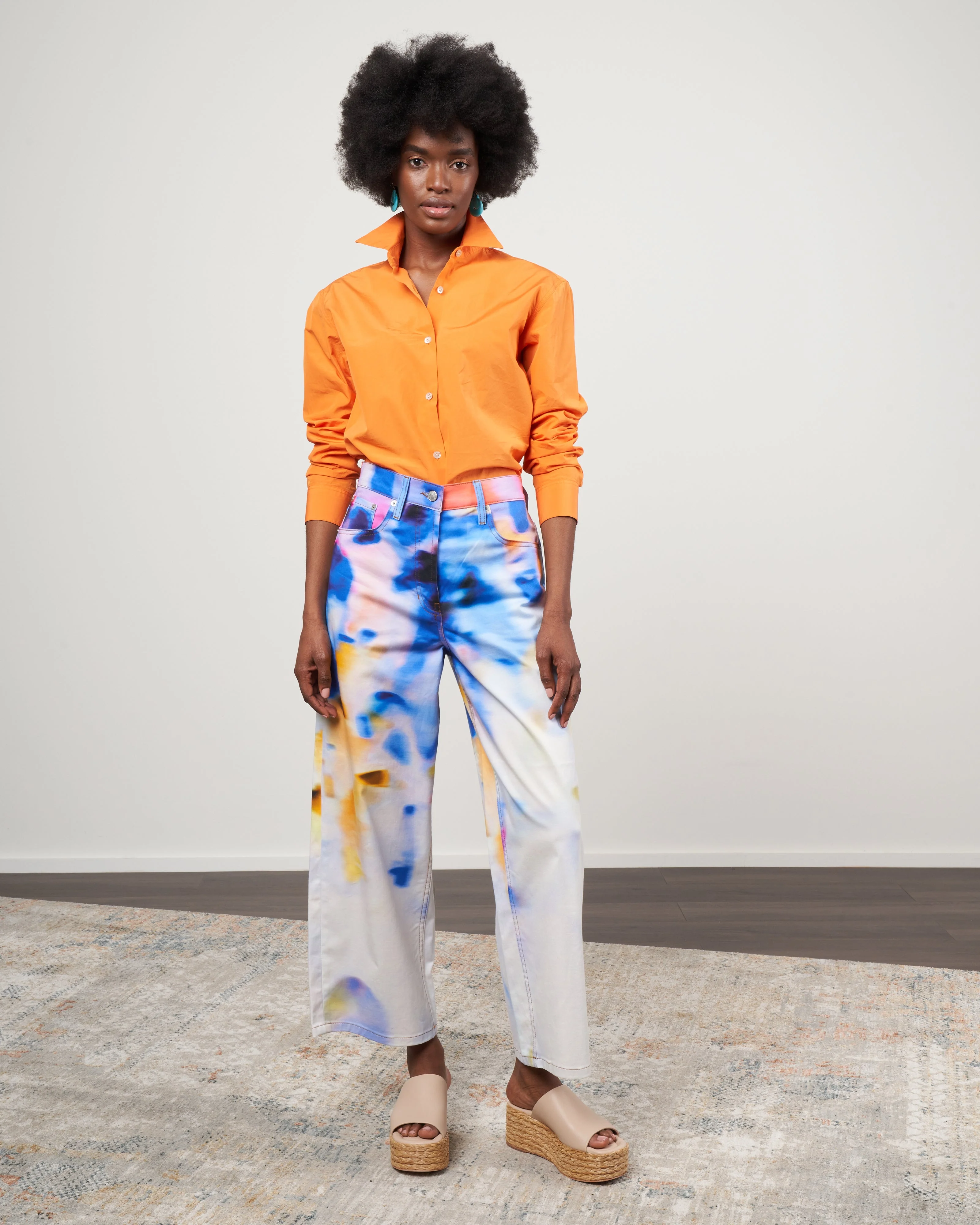 clavelly shirt - orange 353 - Image 5