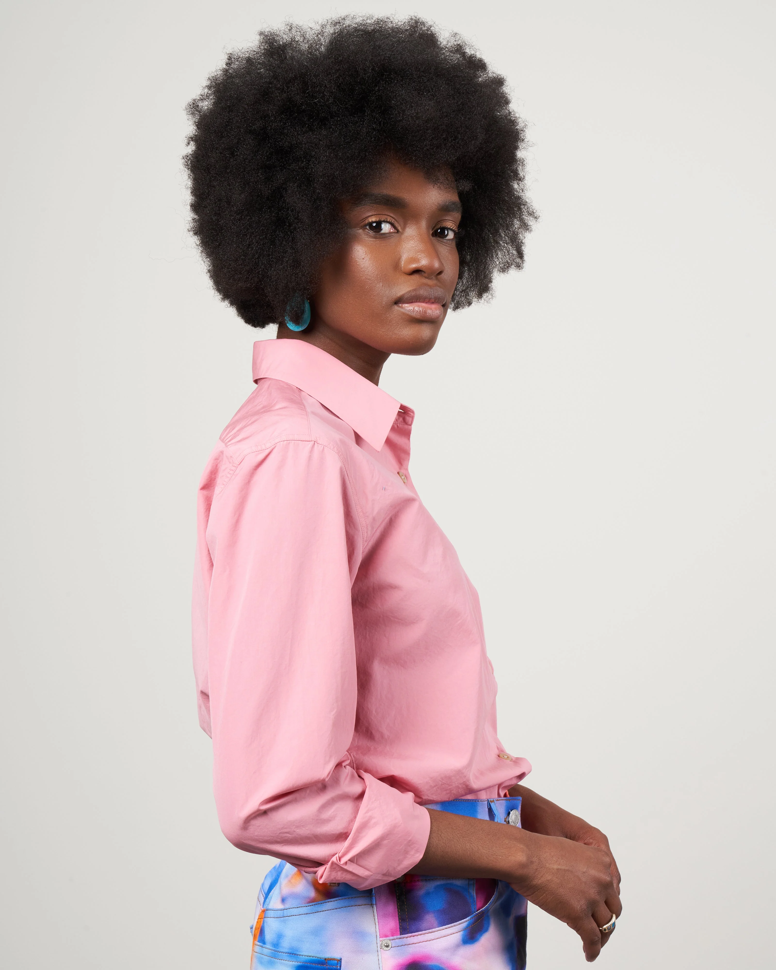 clavelly shirt - pink 305 - Image 3
