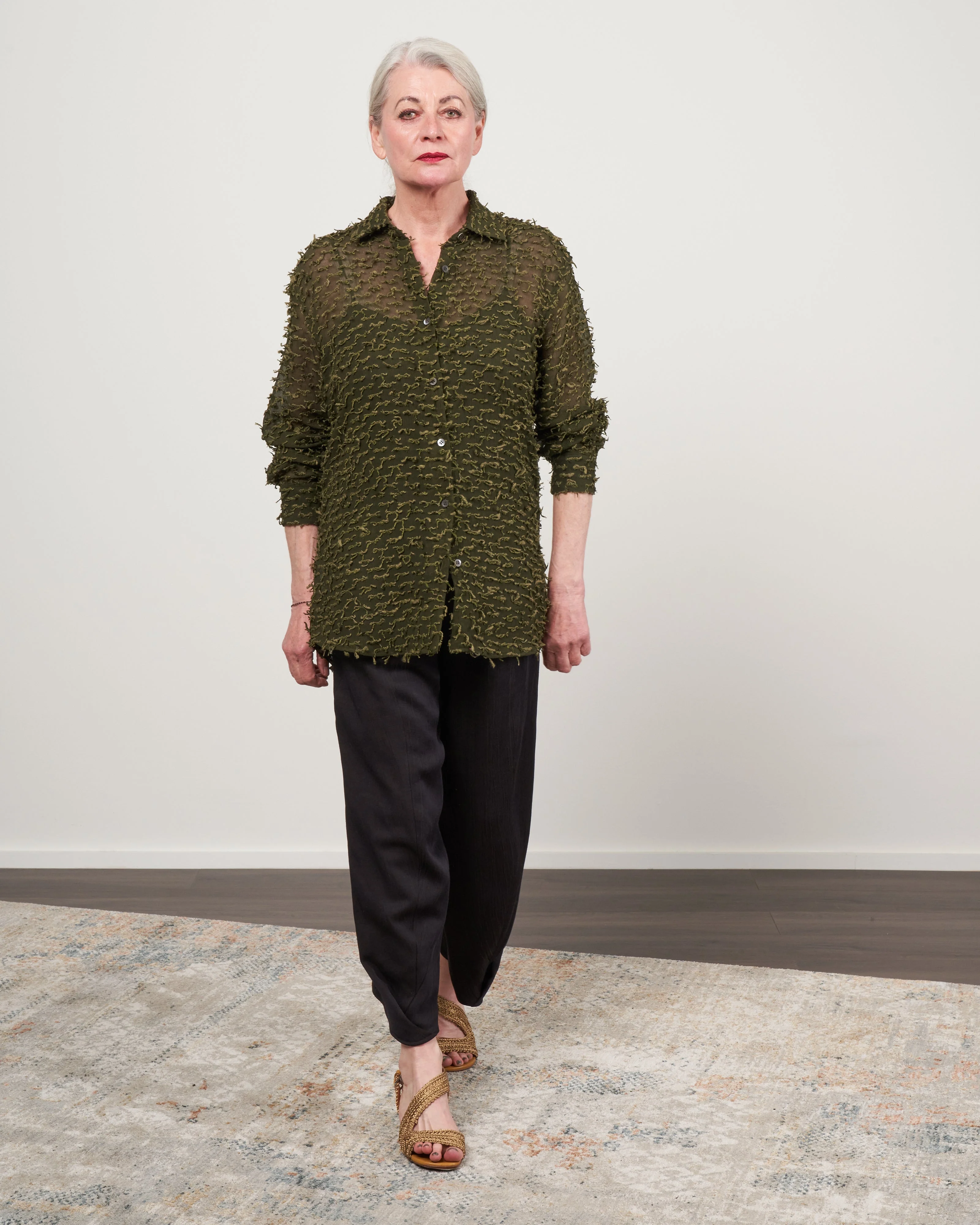 clavelly shirt - kaki - Image 2