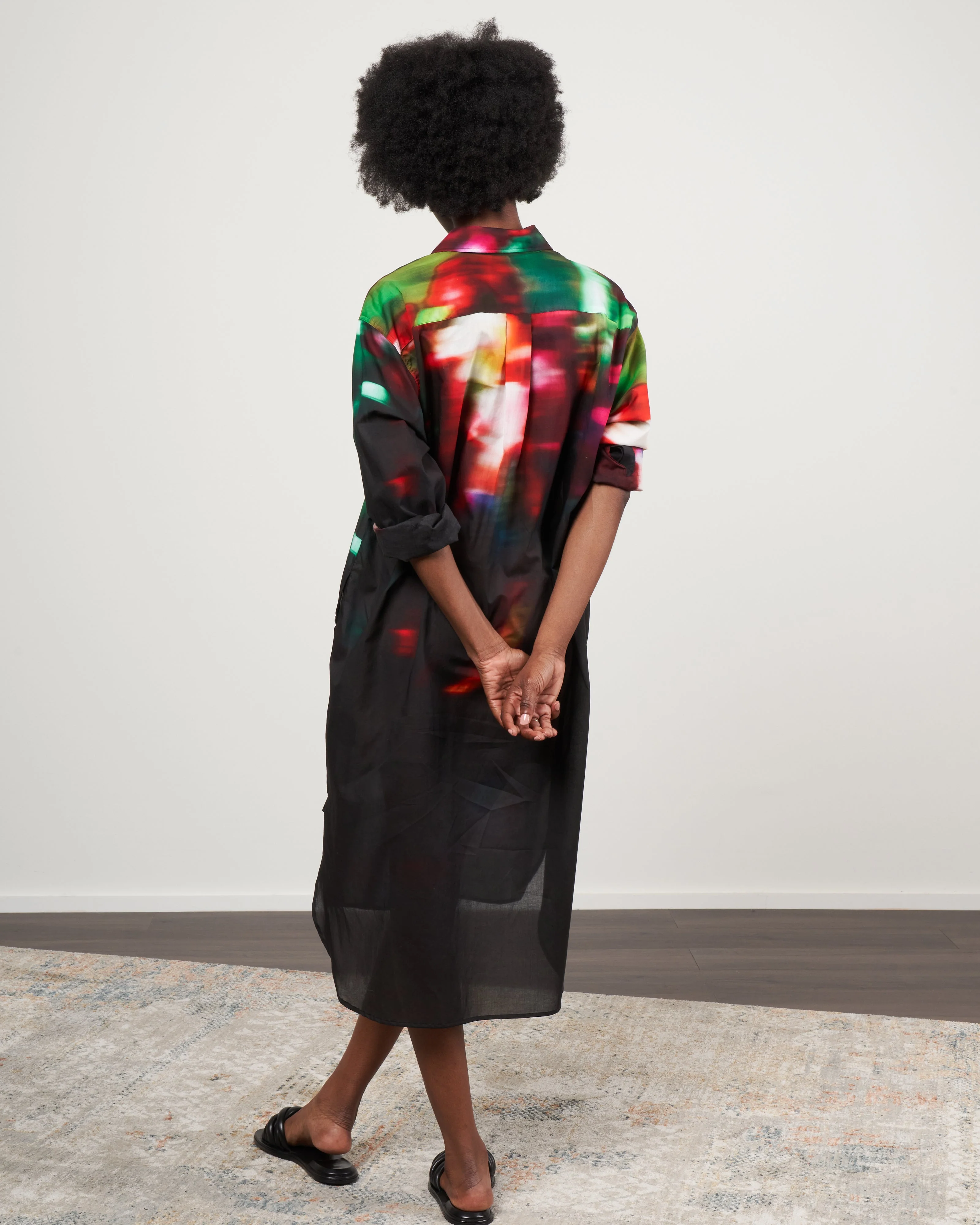 dayley short dress - black 900 - Image 2