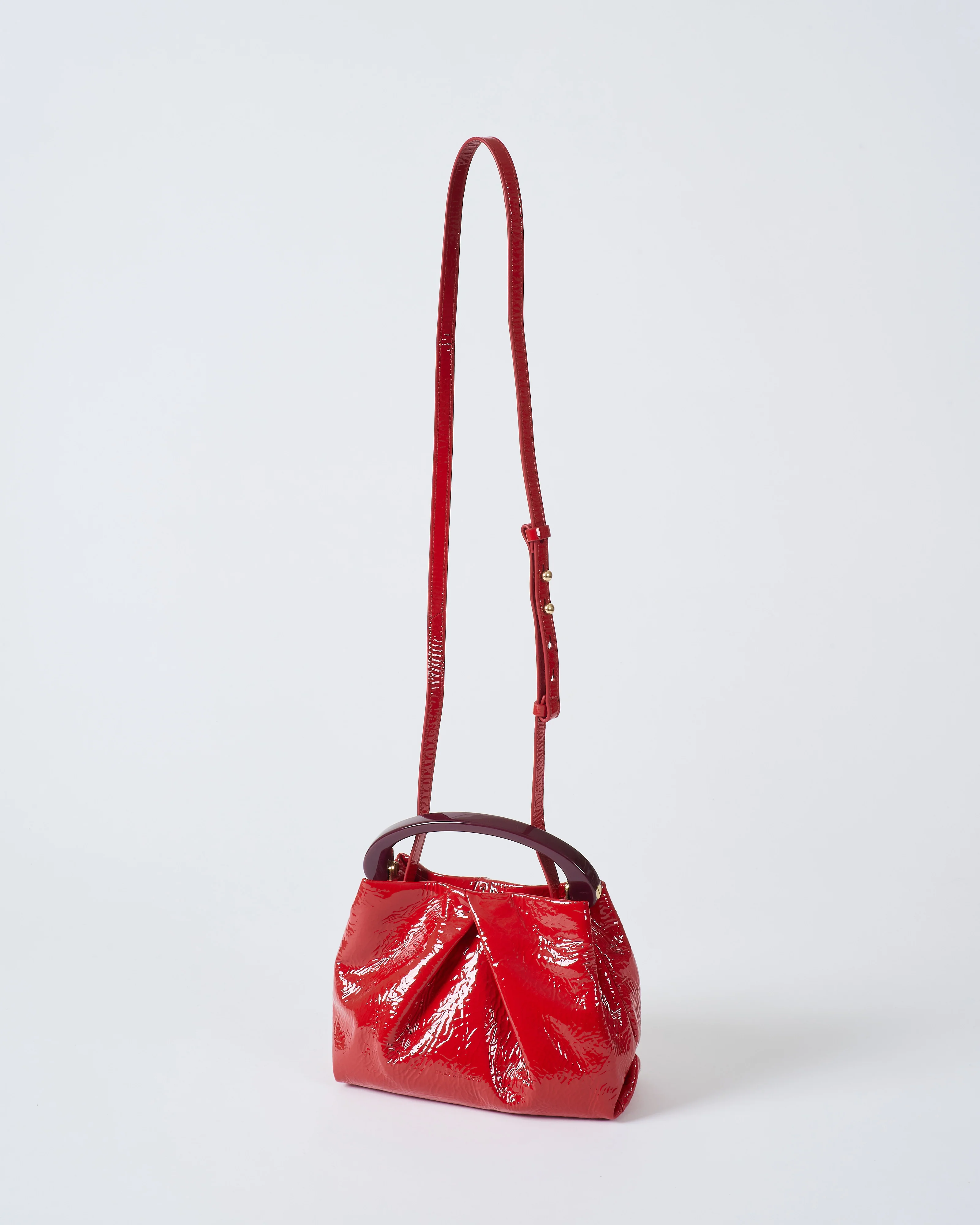 folded leather bag - Image 4