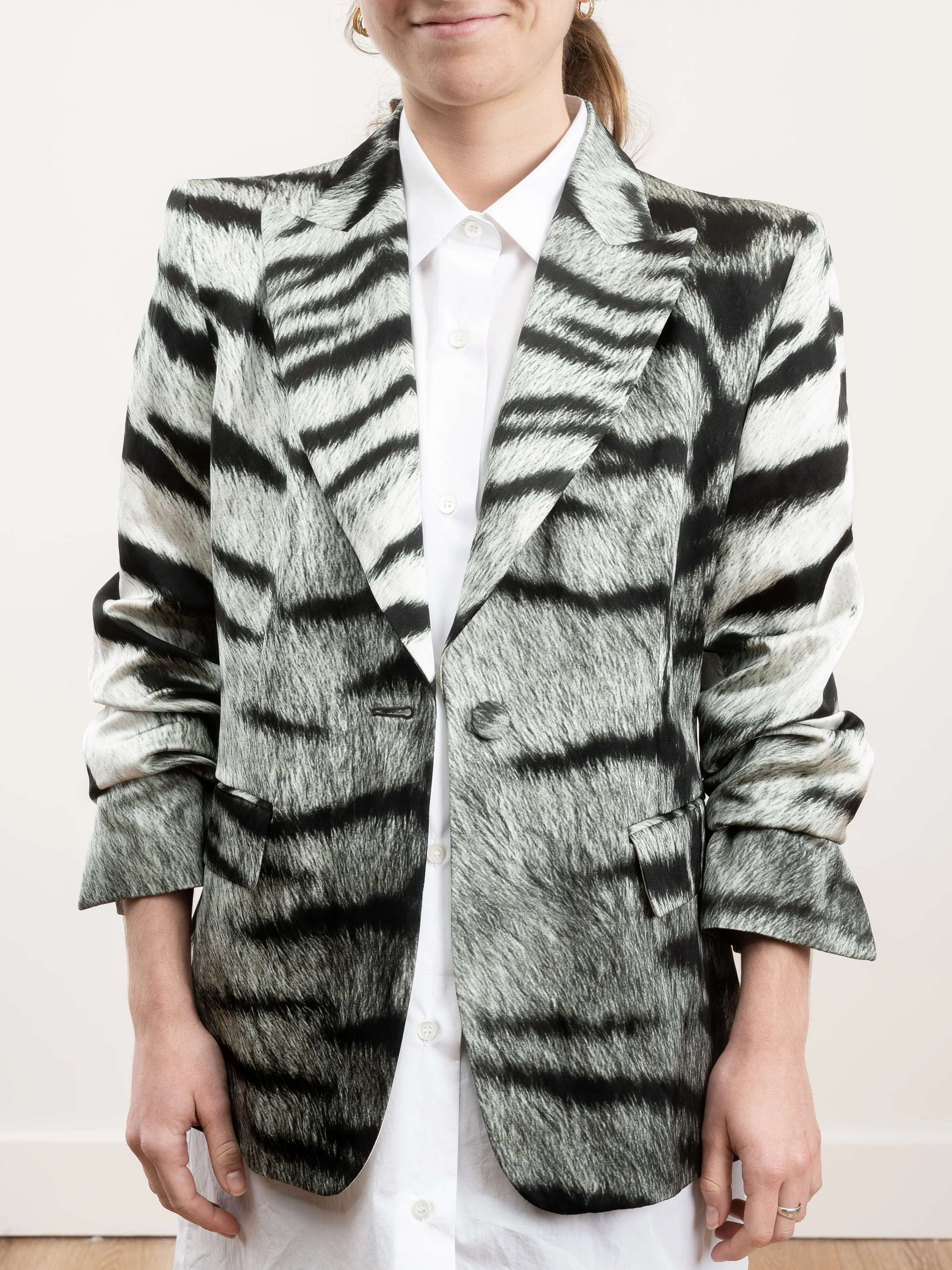 baia tiger jacket - grey - Image 3