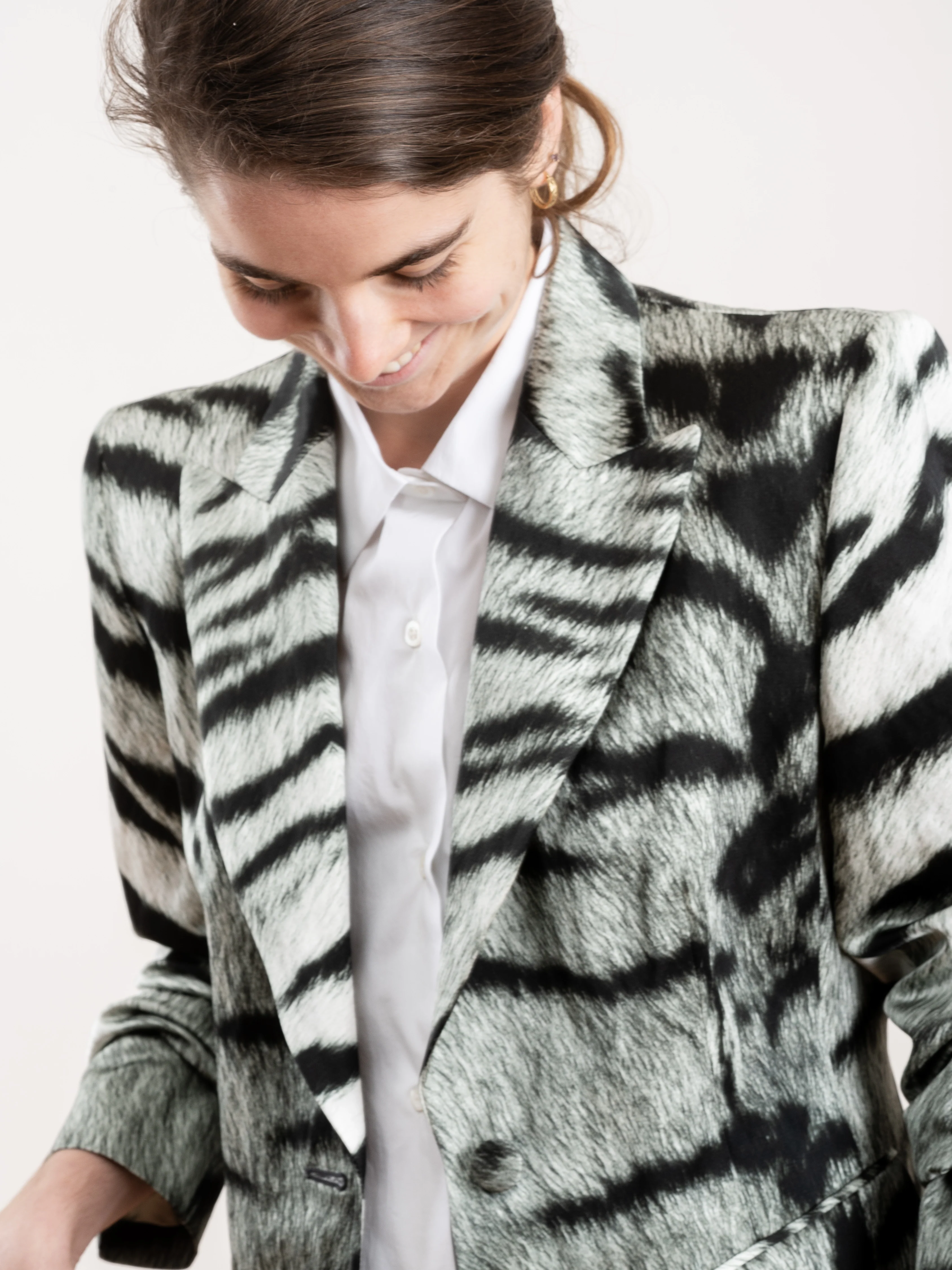 baia tiger jacket - grey - Image 6
