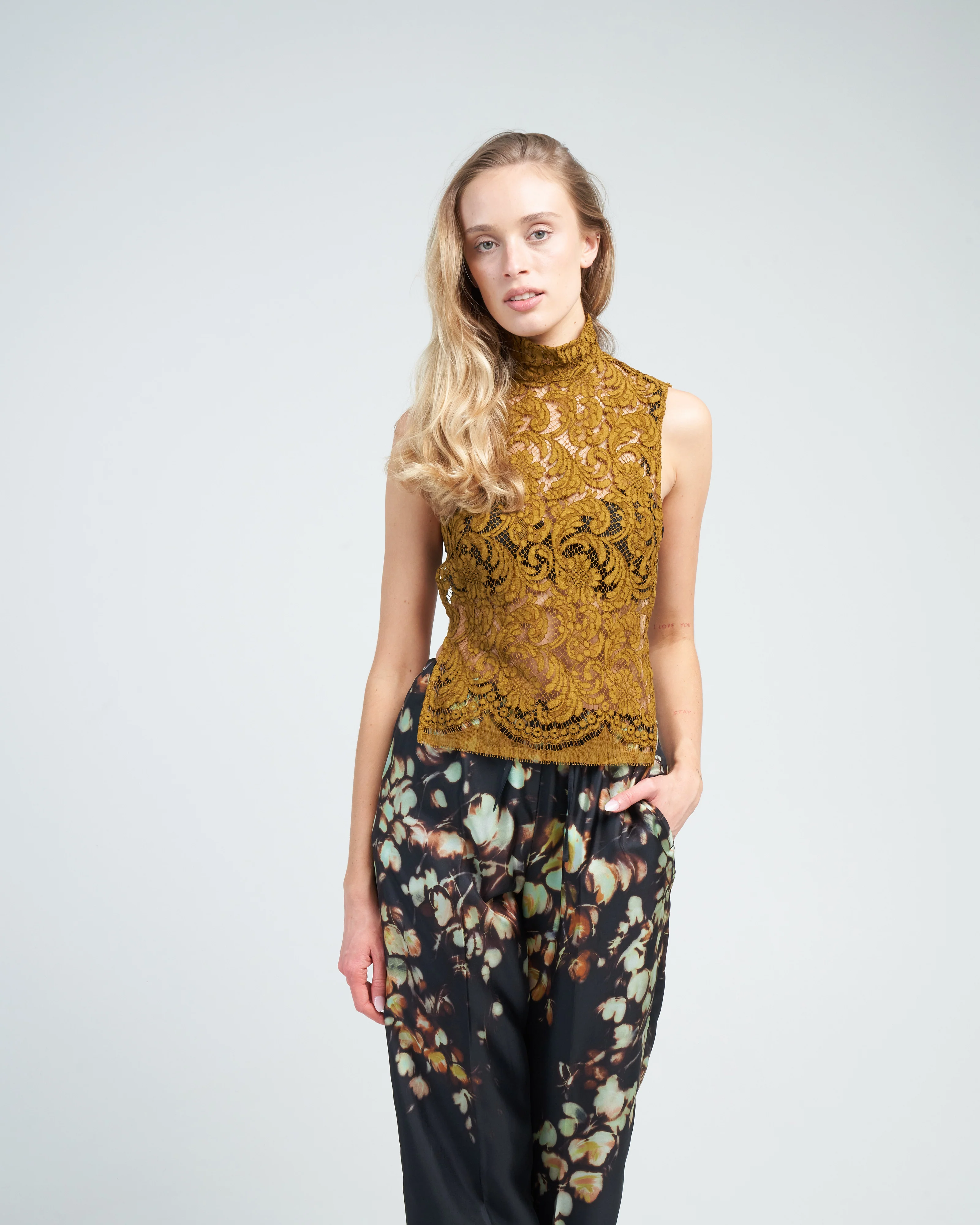 carma top - khaki - Image 4
