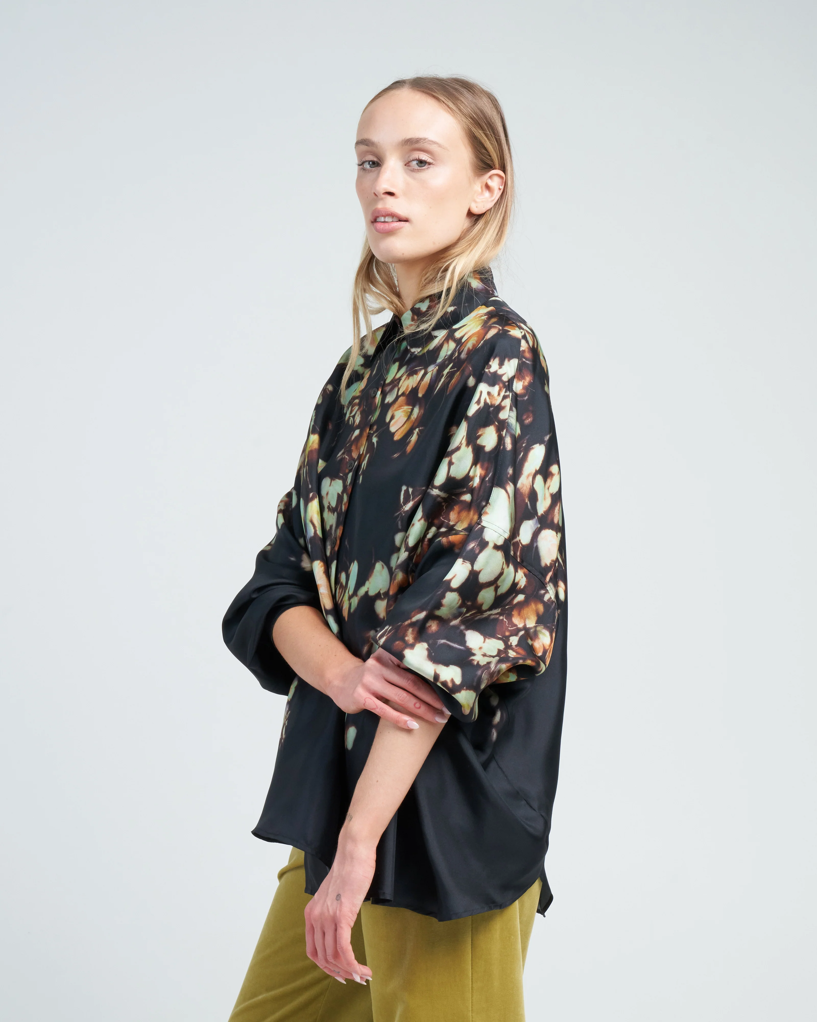 casia shirt - petrol - Image 3