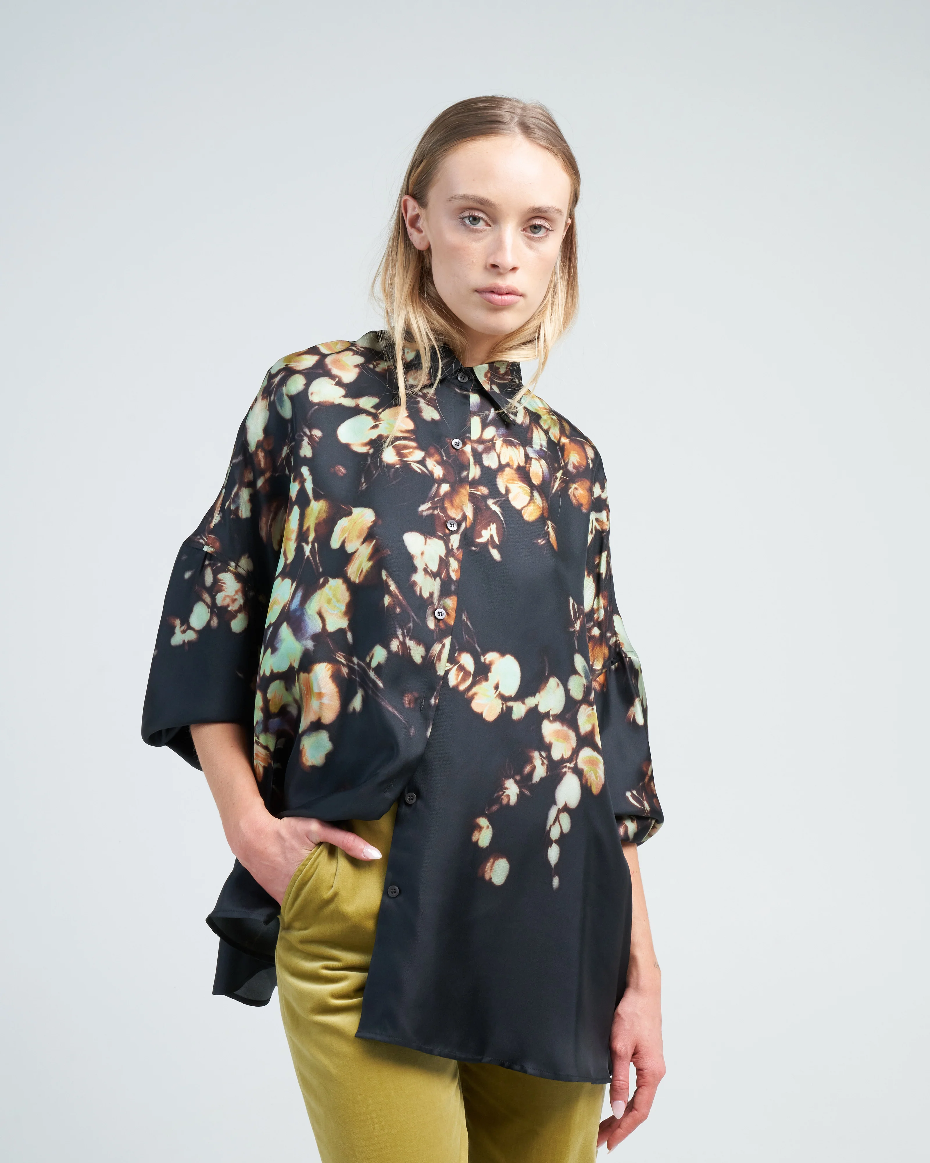 casia shirt - petrol - Image 5