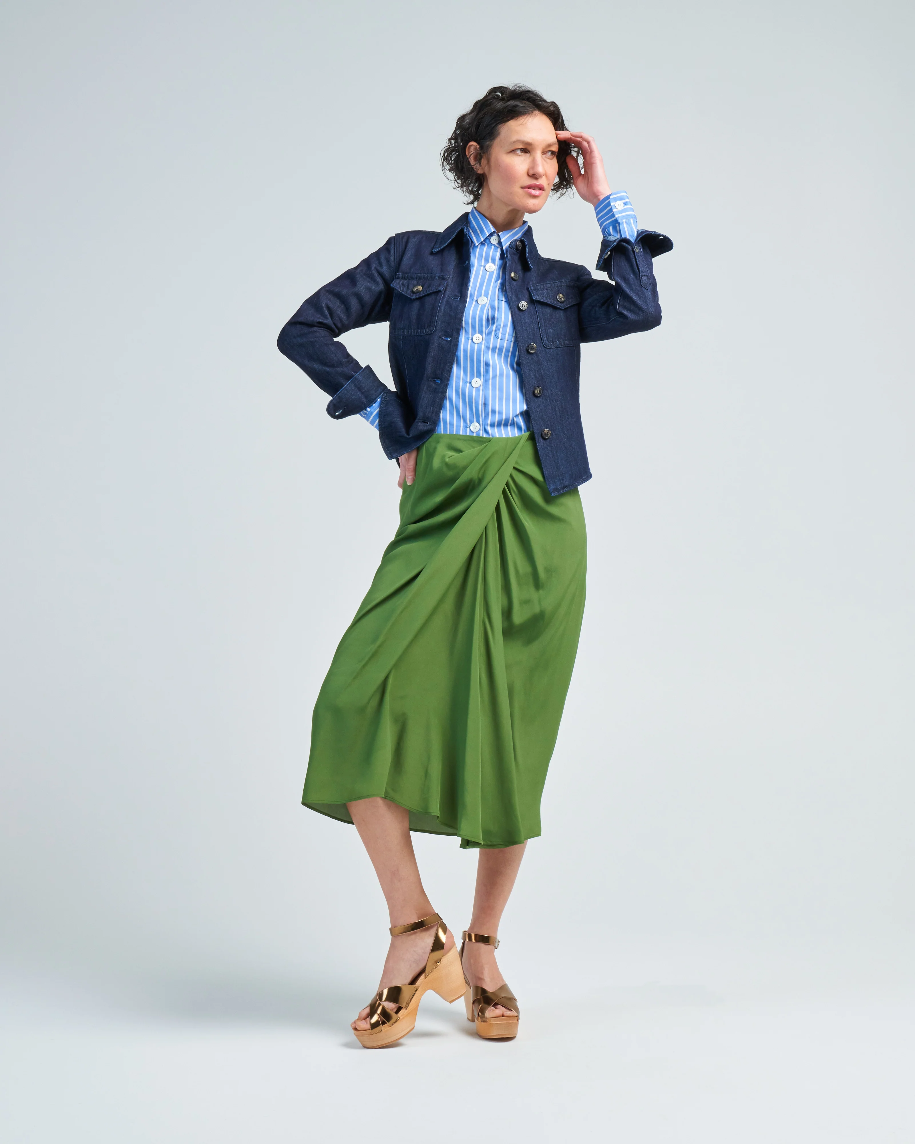 cellie denim shirt - Image 2