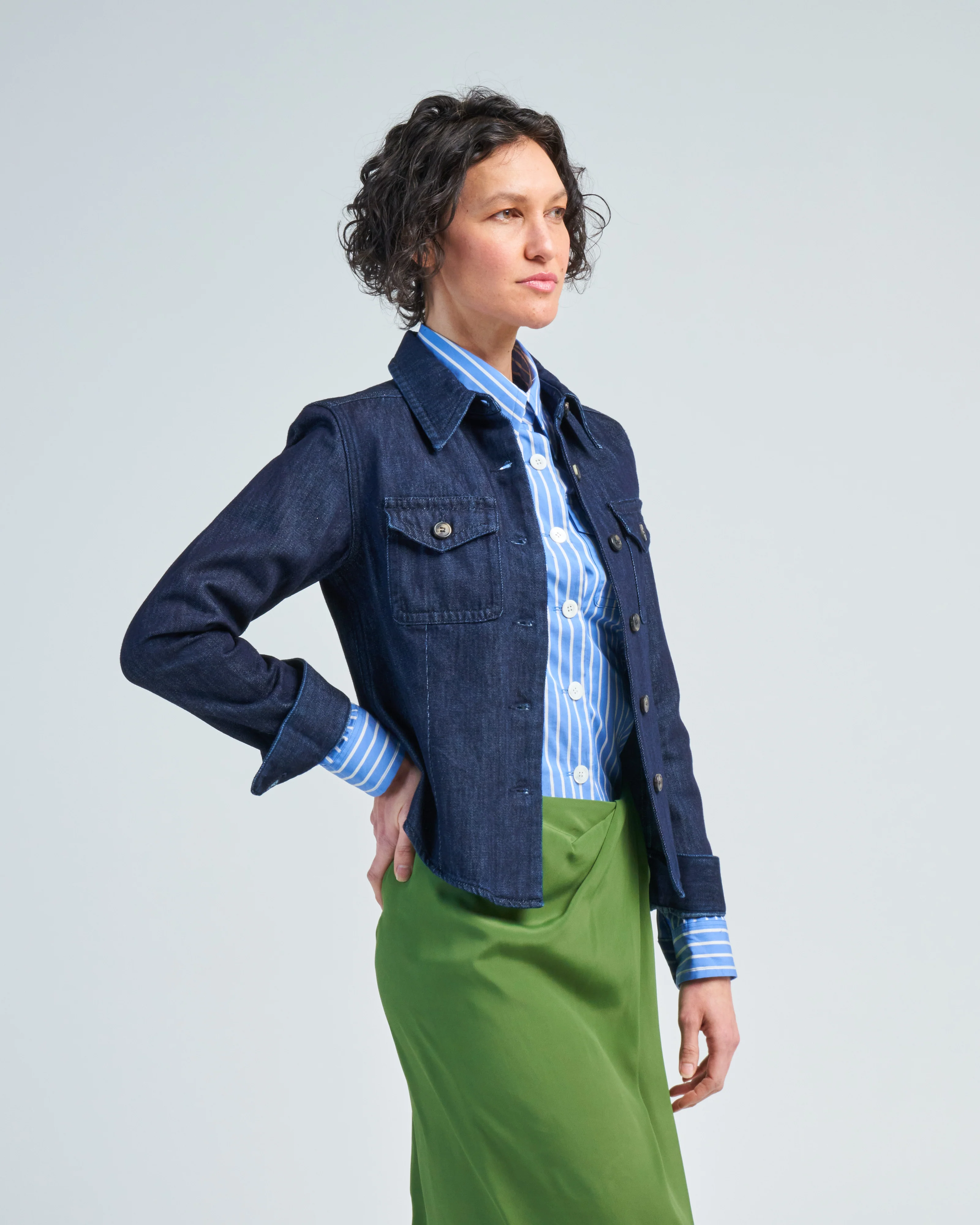 cellie denim shirt - Image 3