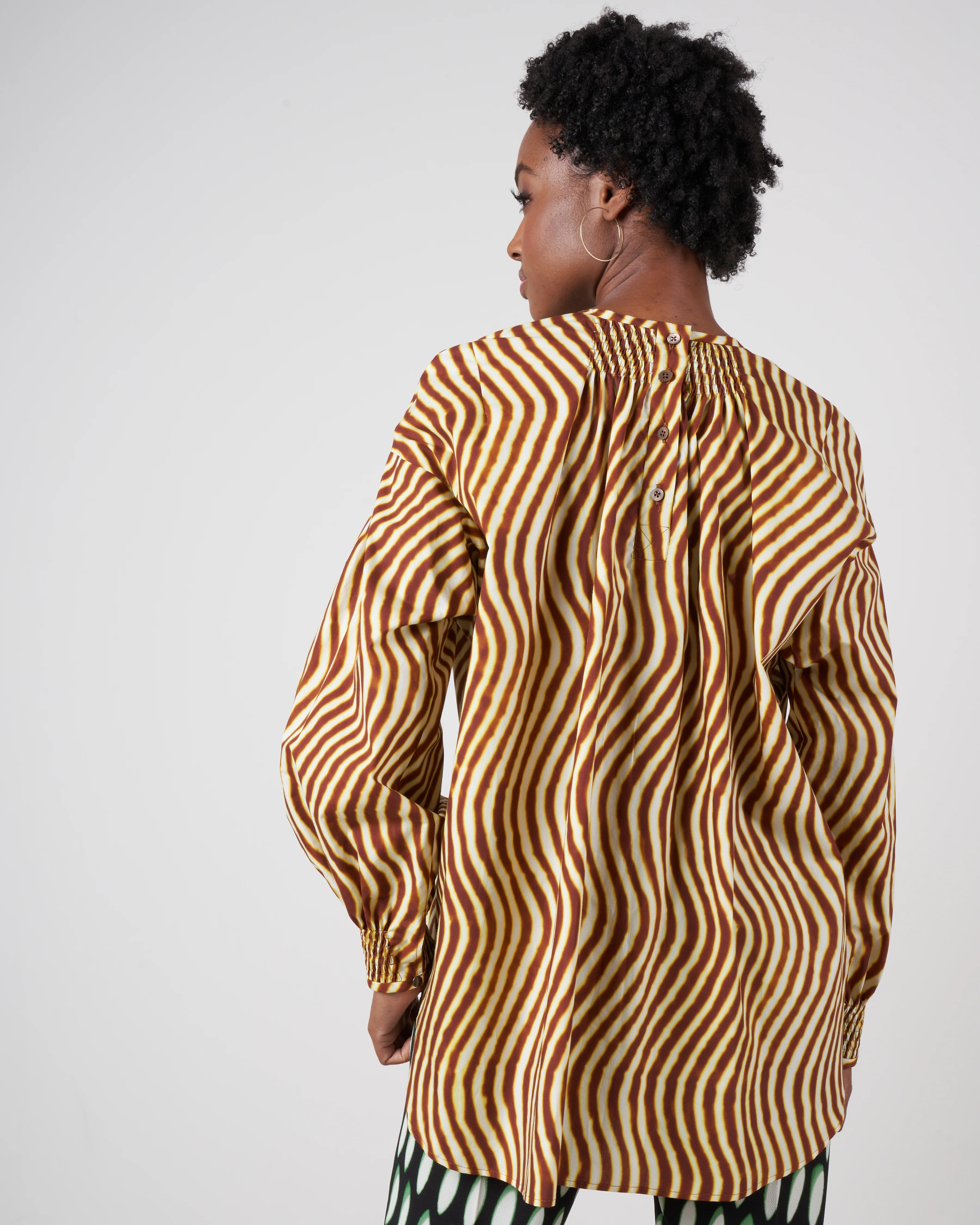 clarke shirt - rust - Image 4
