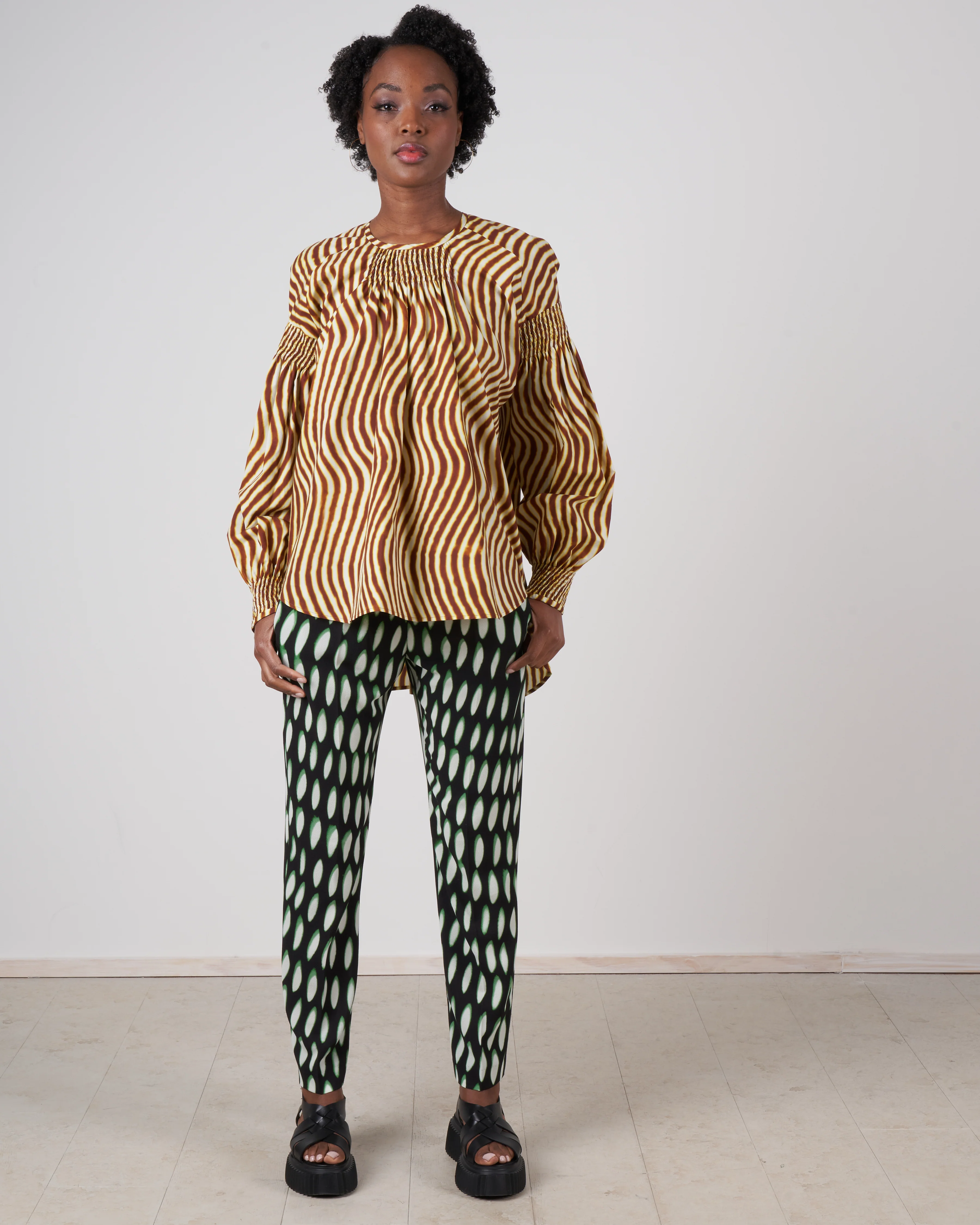 clarke shirt - rust - Image 5