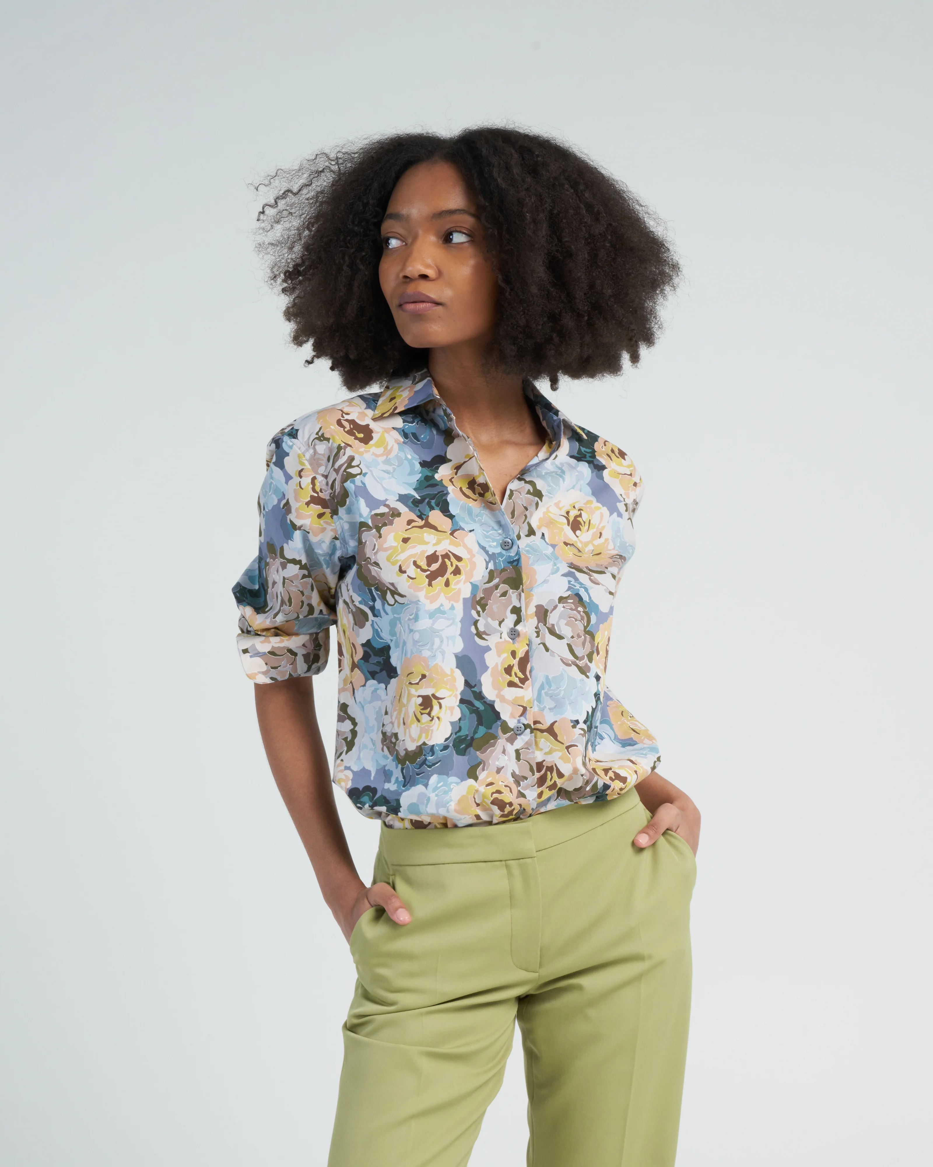 clavelly shirt - ecru - Image 2
