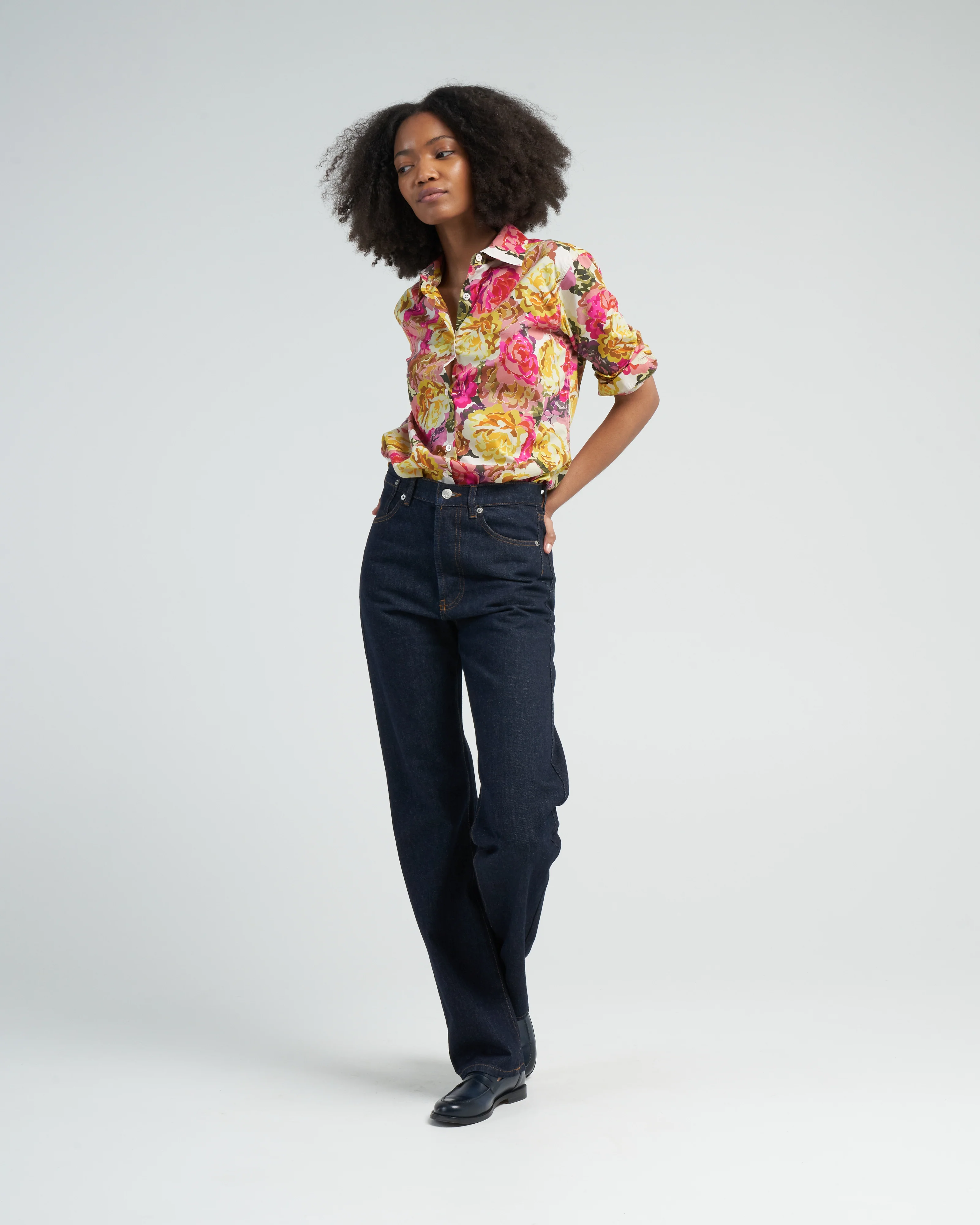 clavelly shirt - mauve - Image 2
