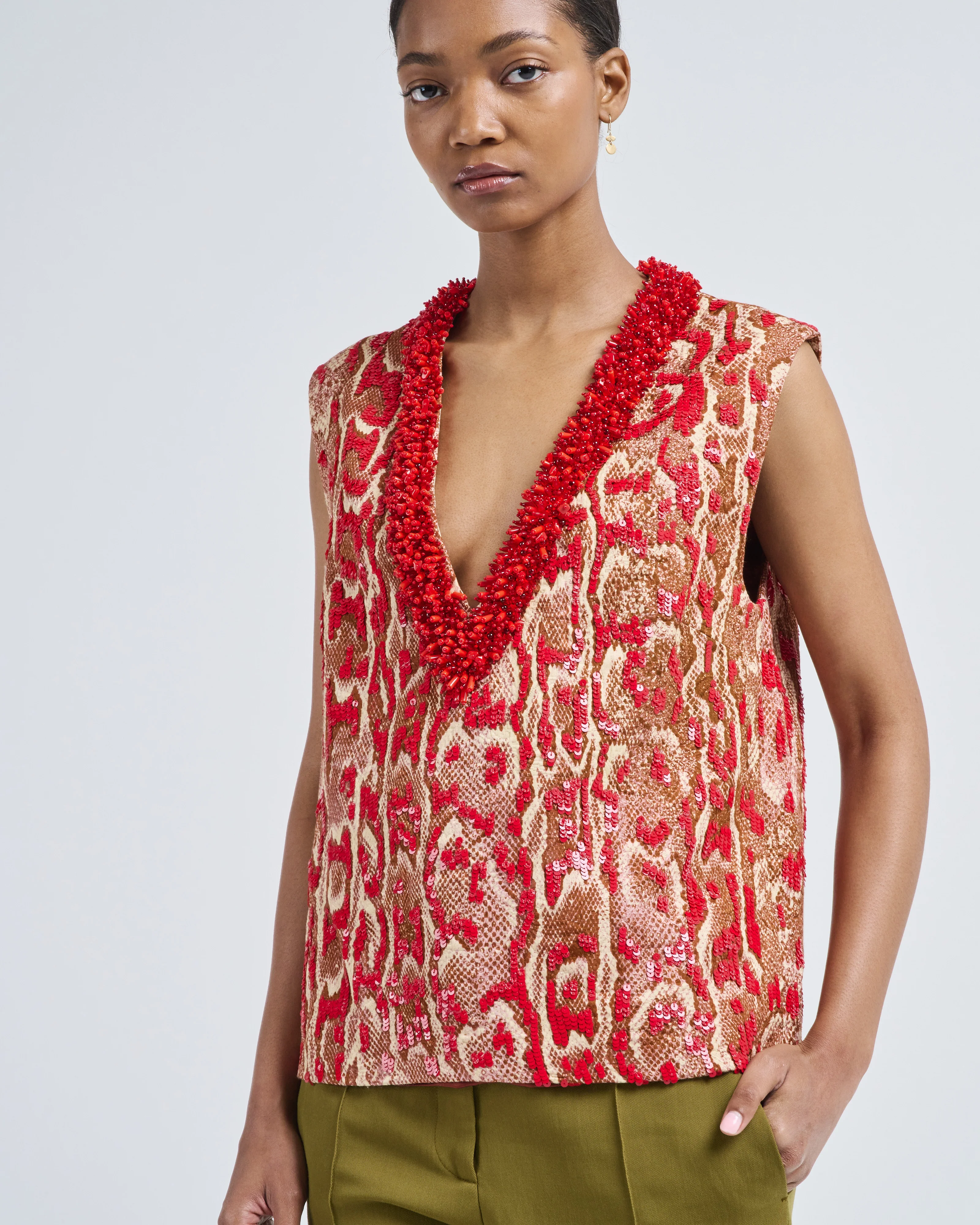 college emb shirt - Image 2