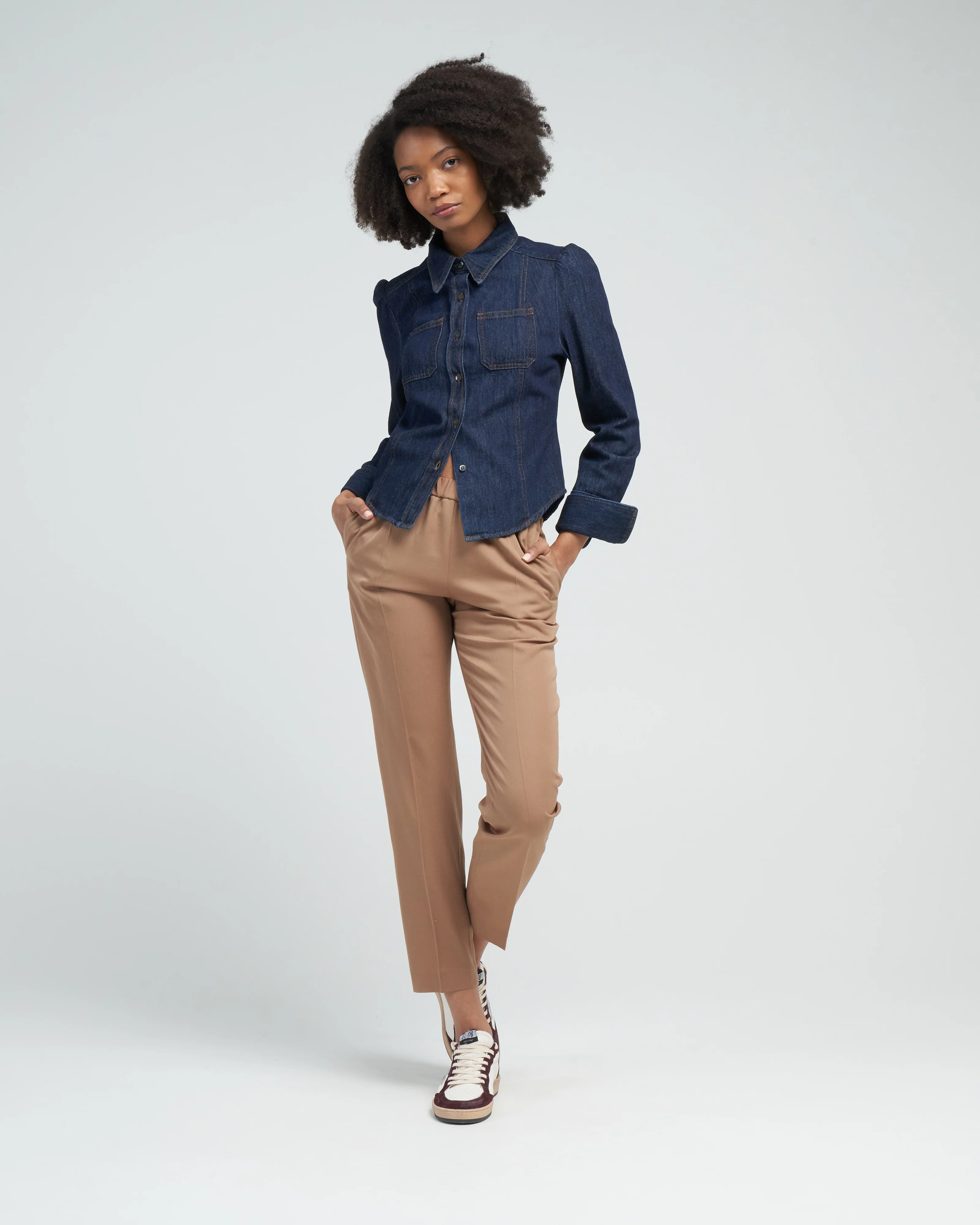 cymbal shirt - indigo - Image 3