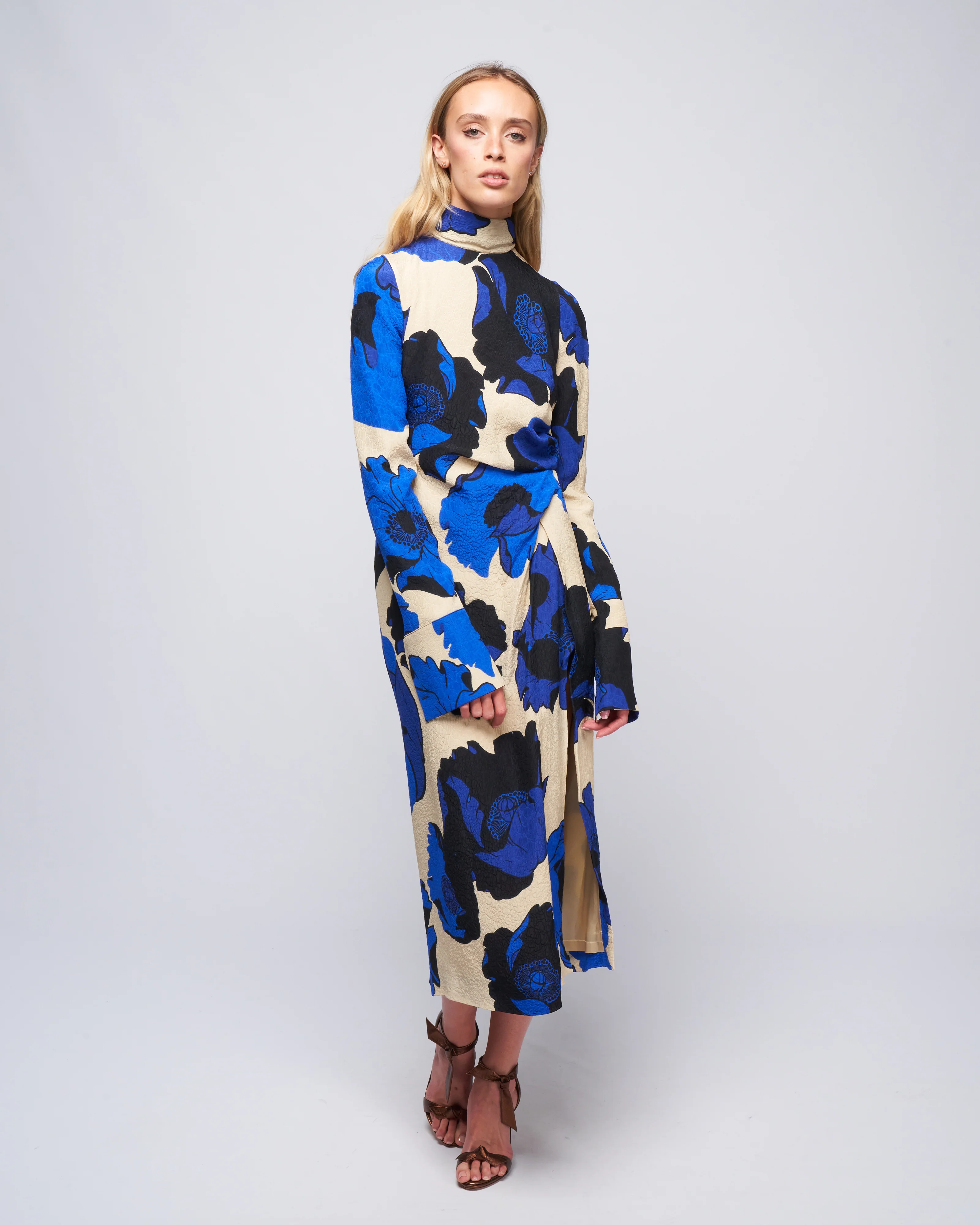 dalba dress - blue - Image 2