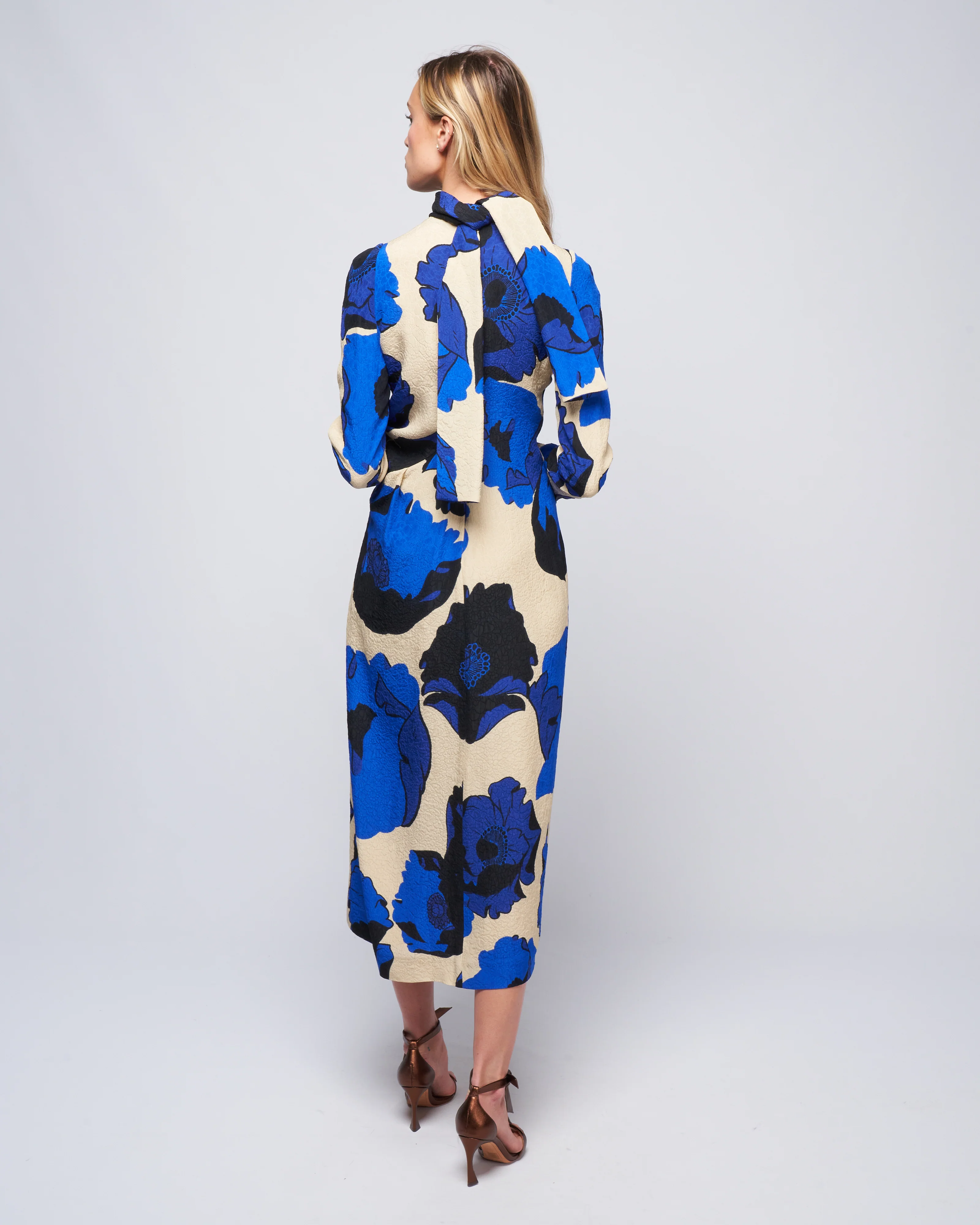 dalba dress - blue - Image 4