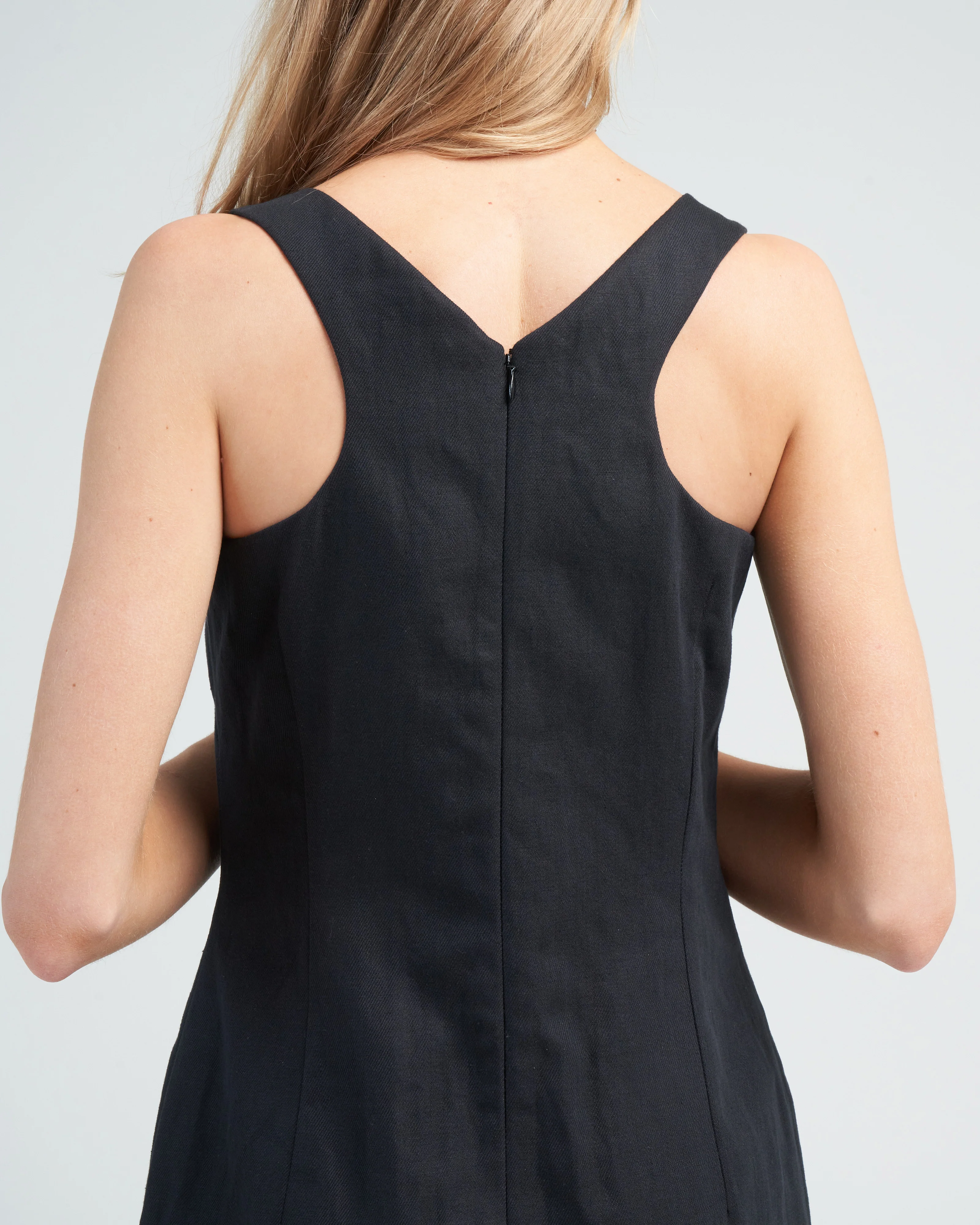 daxy long dress - black - Image 5
