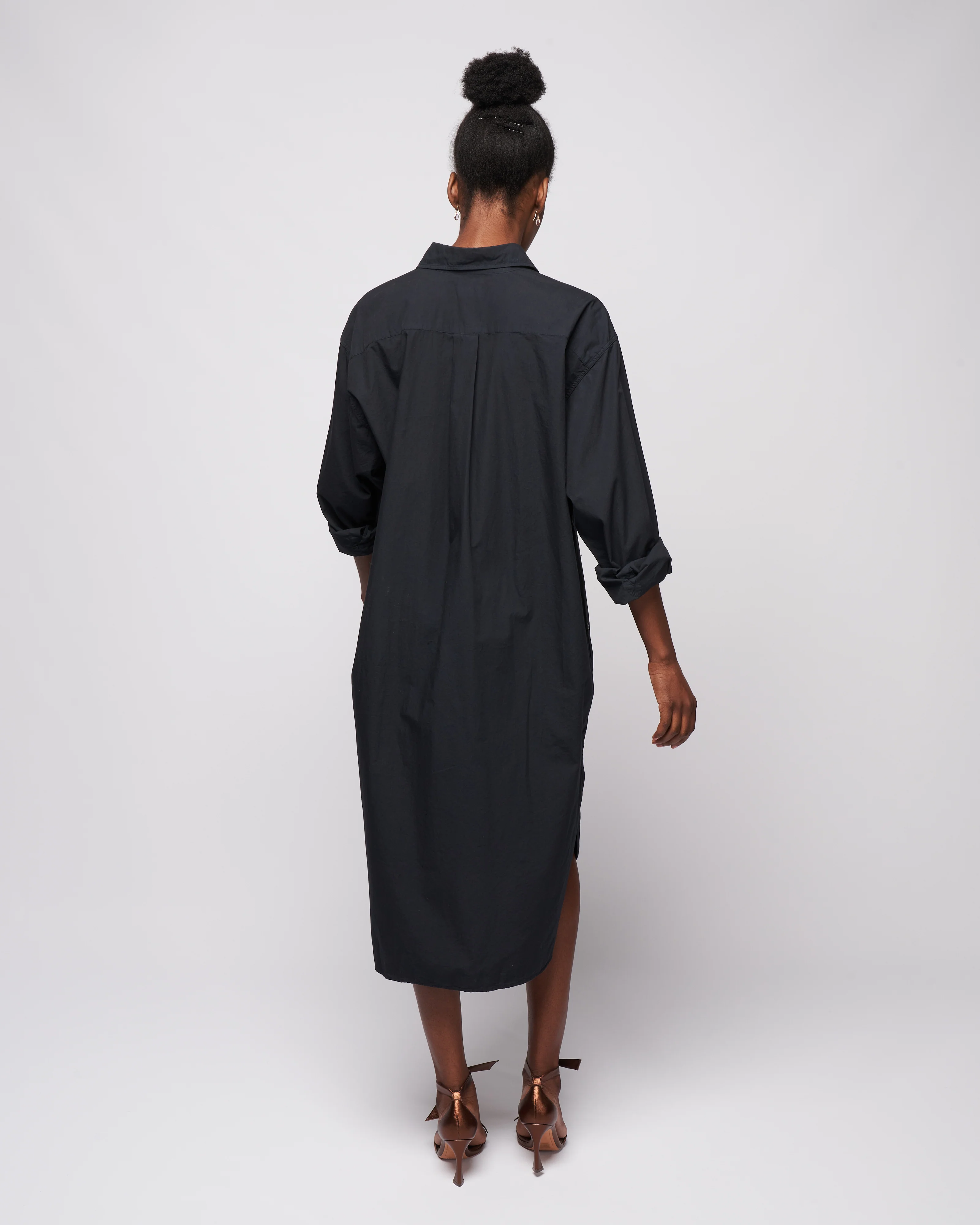 dayley short dress - navy - Image 4