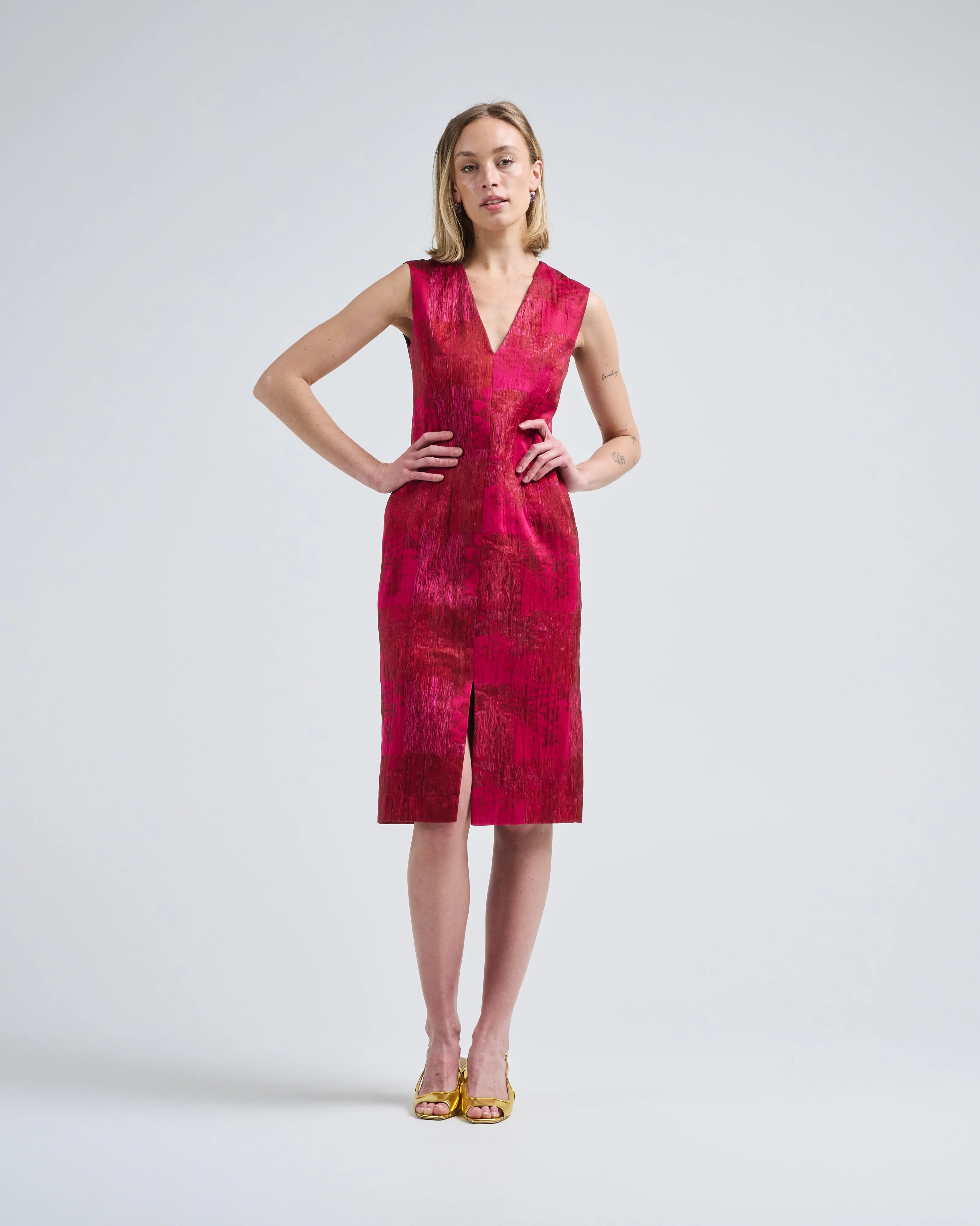 delina bis dress