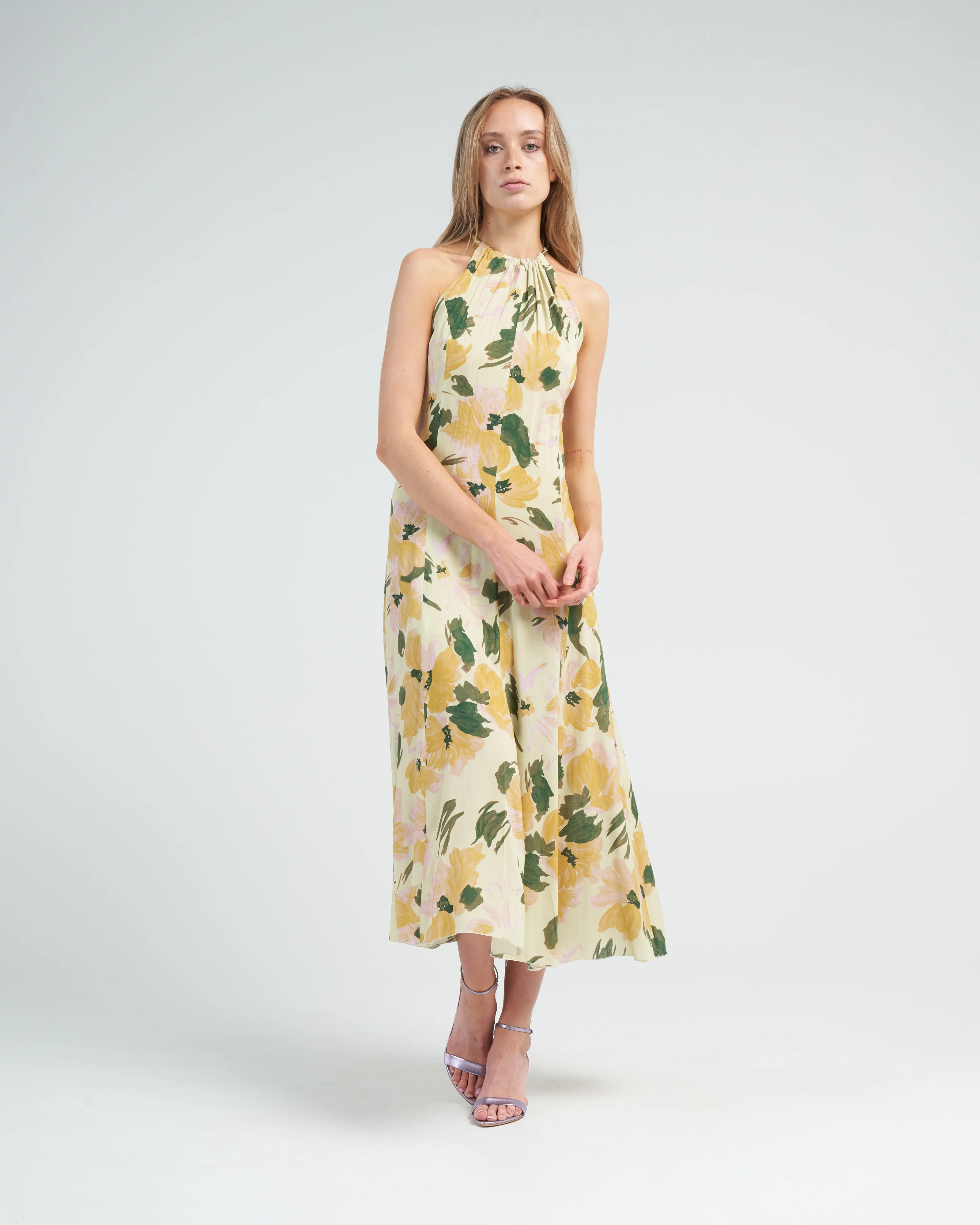 dinamos dress - yellow - Image 2