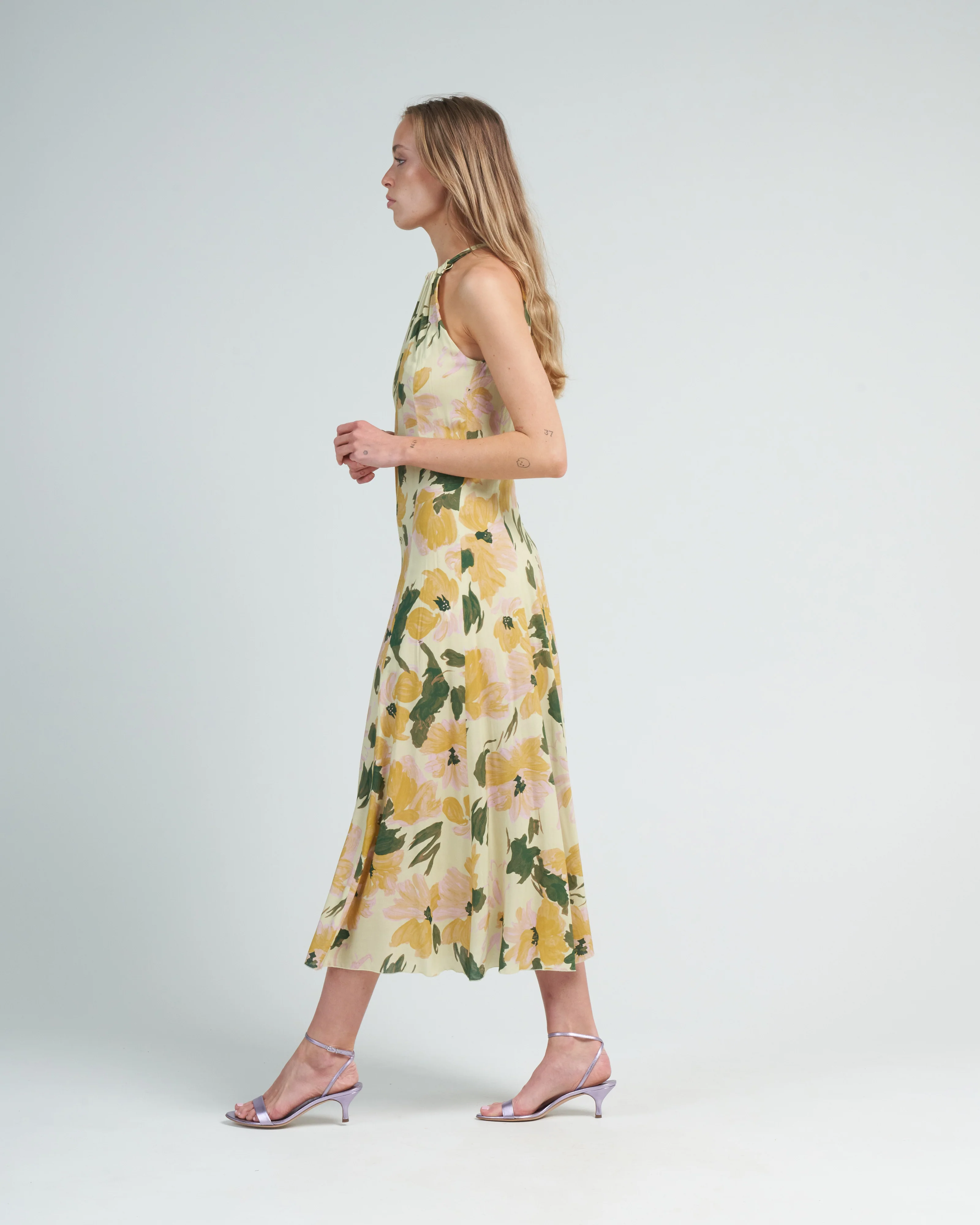 dinamos dress - yellow - Image 3